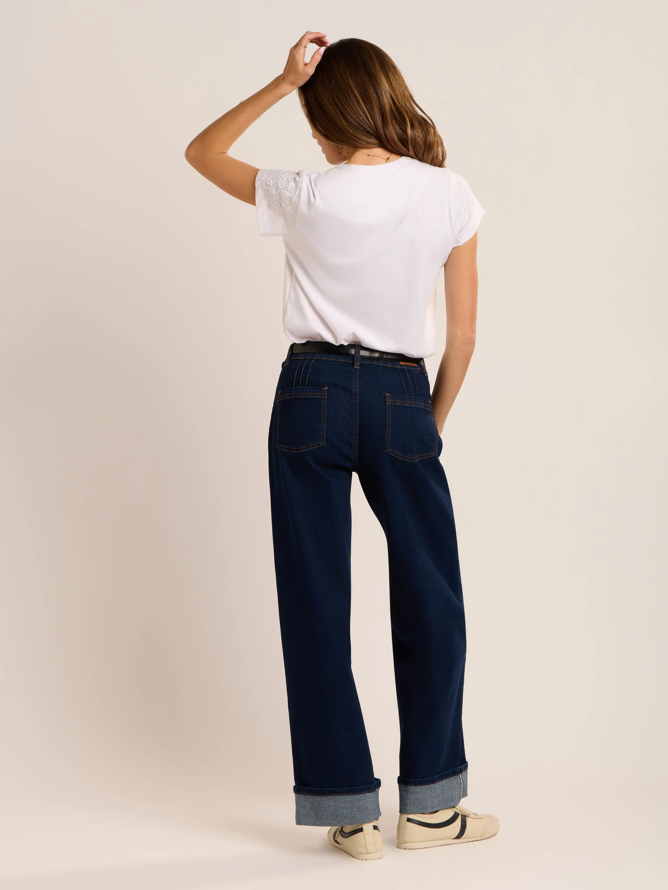 Agathe Embroidered T-Shirt - Image 3