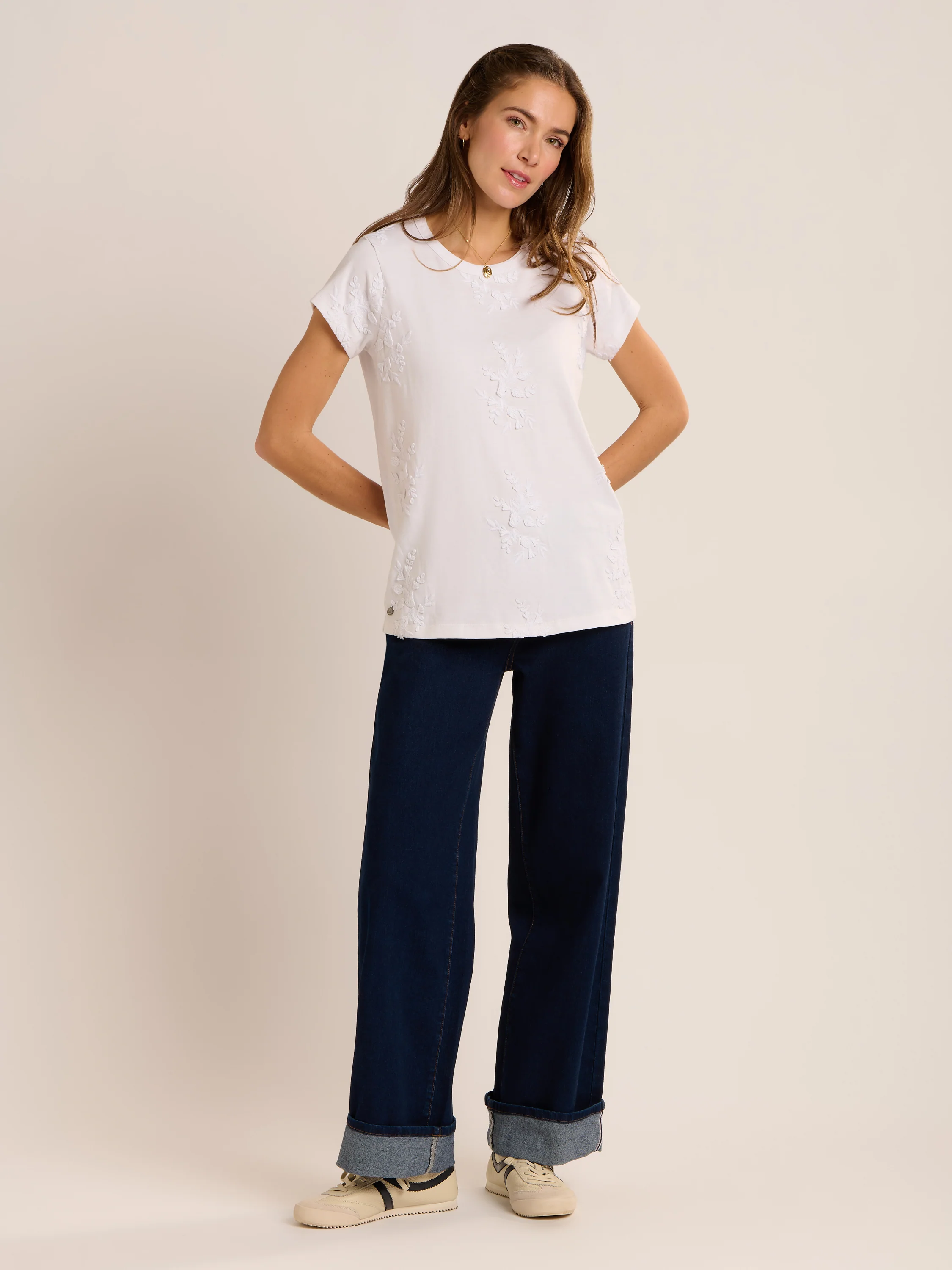 Agathe Embroidered T-Shirt - Image 5