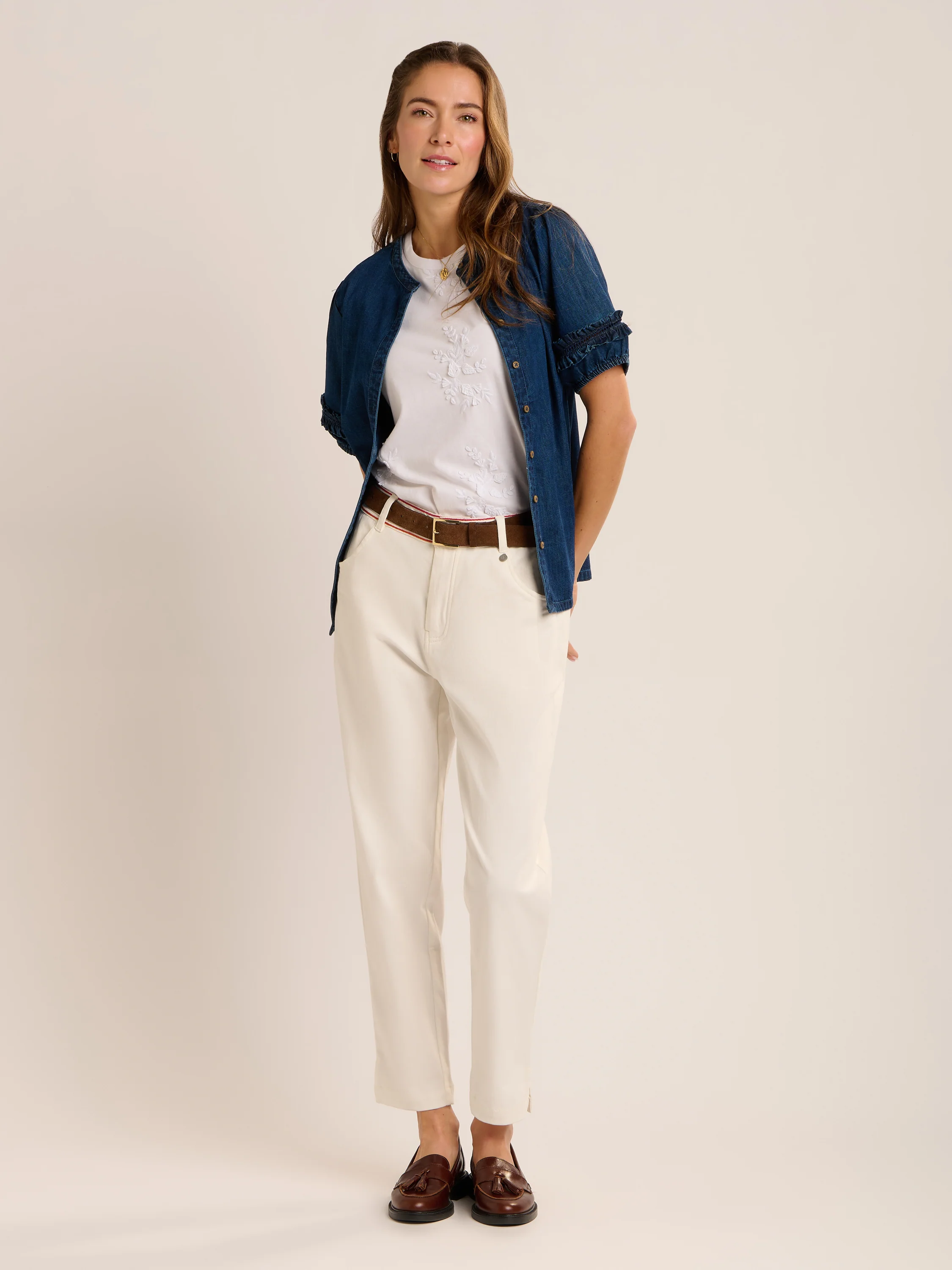 Agathe Embroidered T-Shirt - Image 6