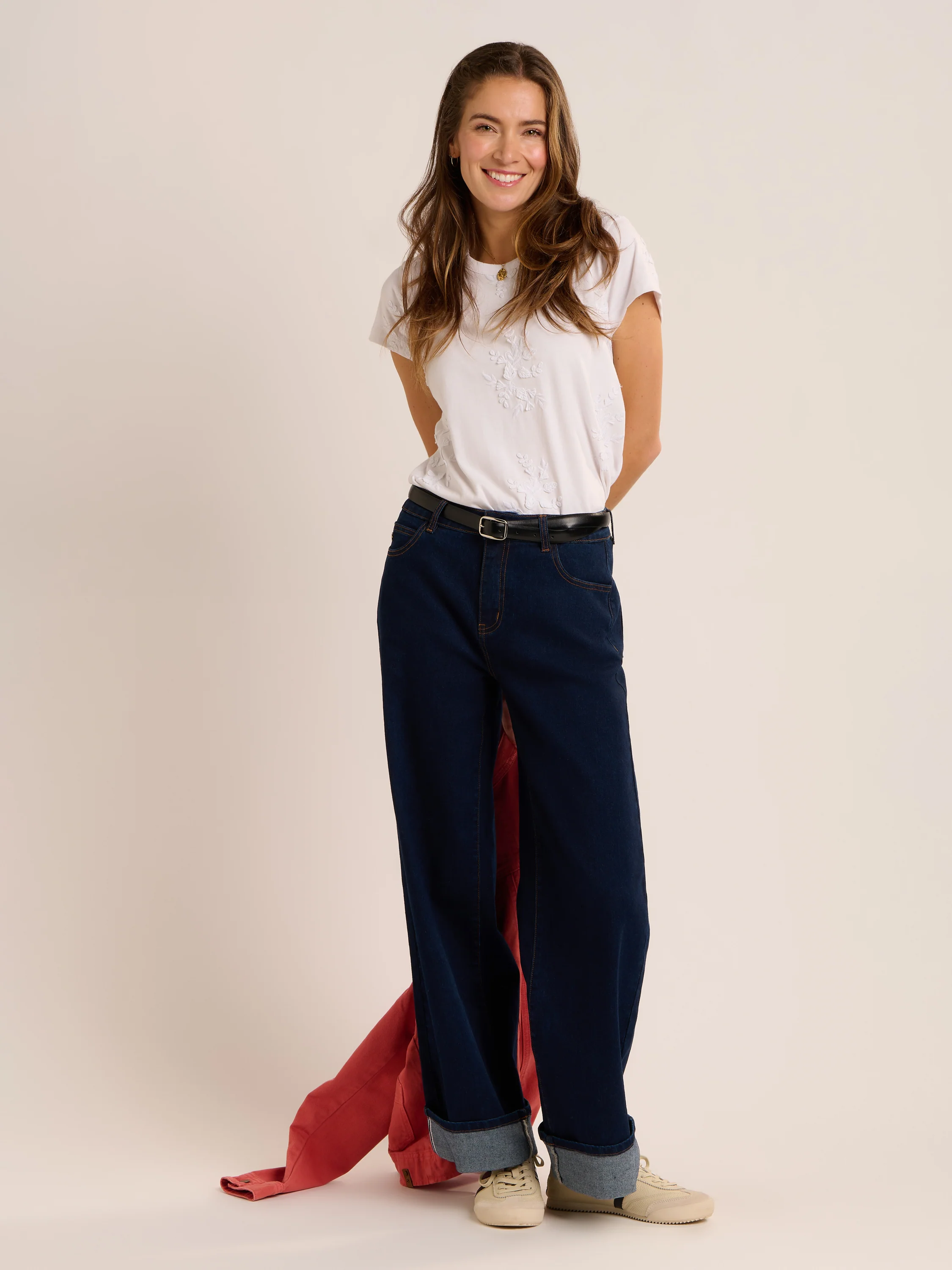 Agathe Embroidered T-Shirt - Image 7