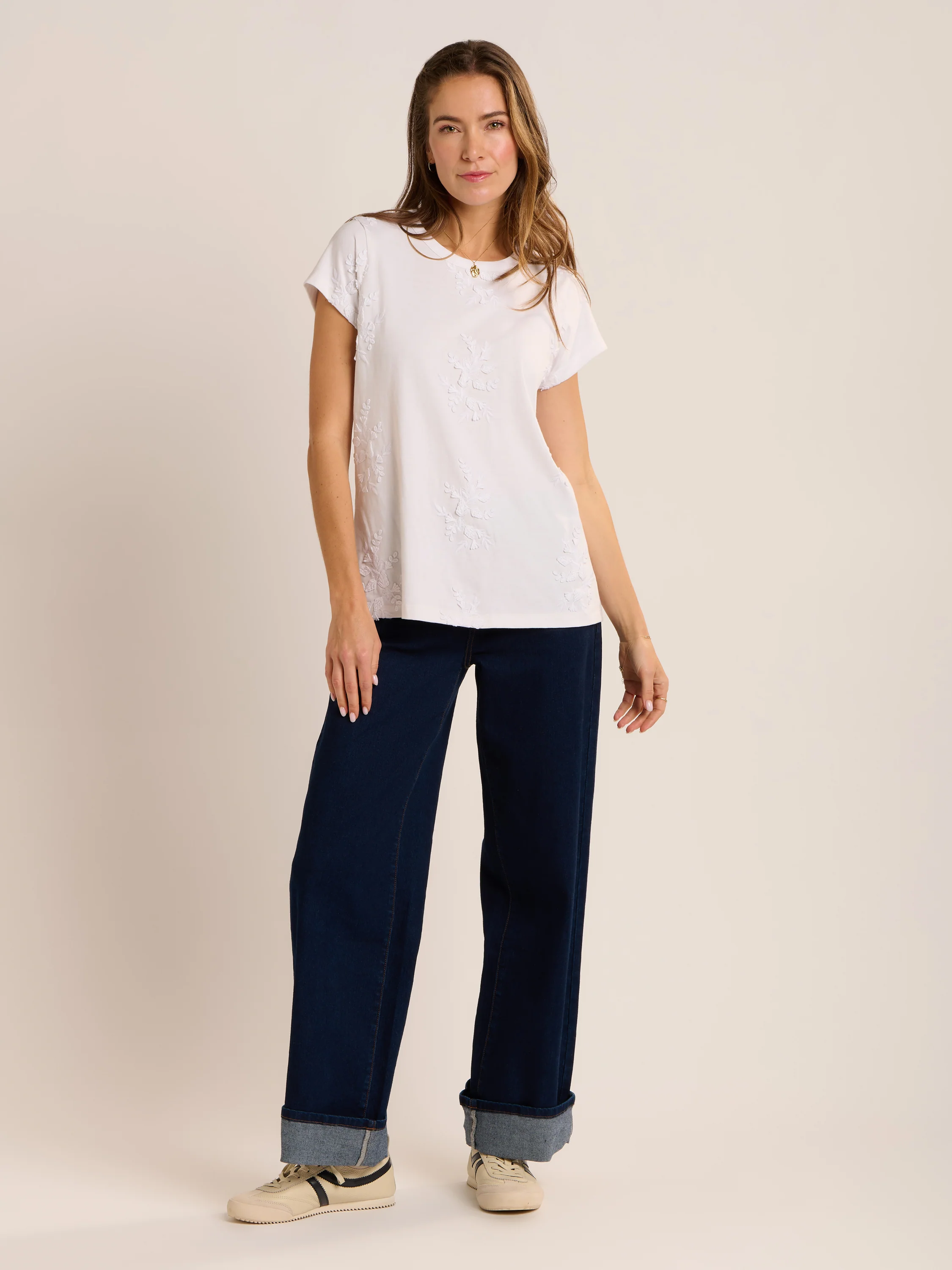 Agathe Embroidered T-Shirt - Image 8