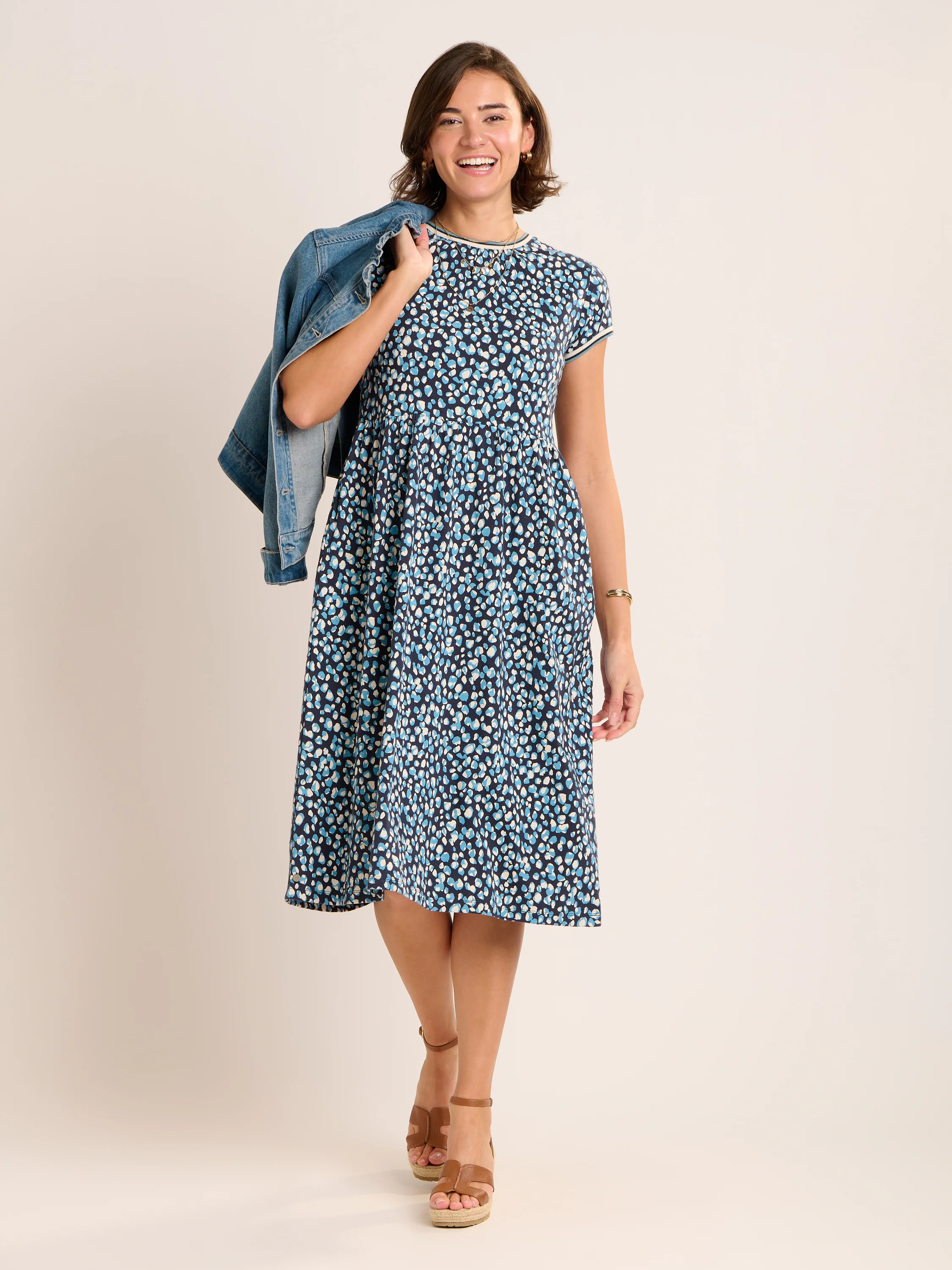 Alexia Jersey Midi Dress - Image 6