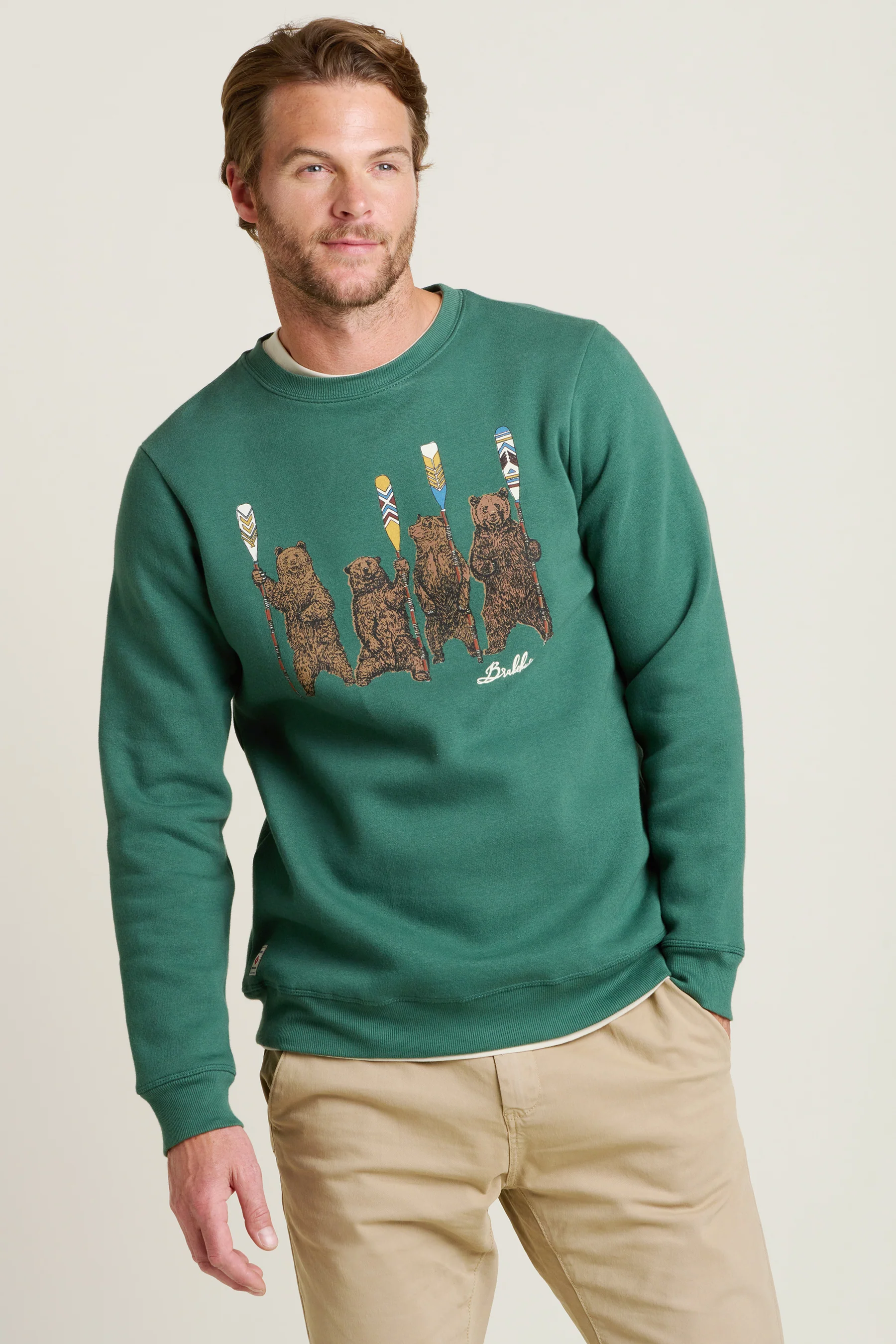 Bear Crew Neck Sweatshirt