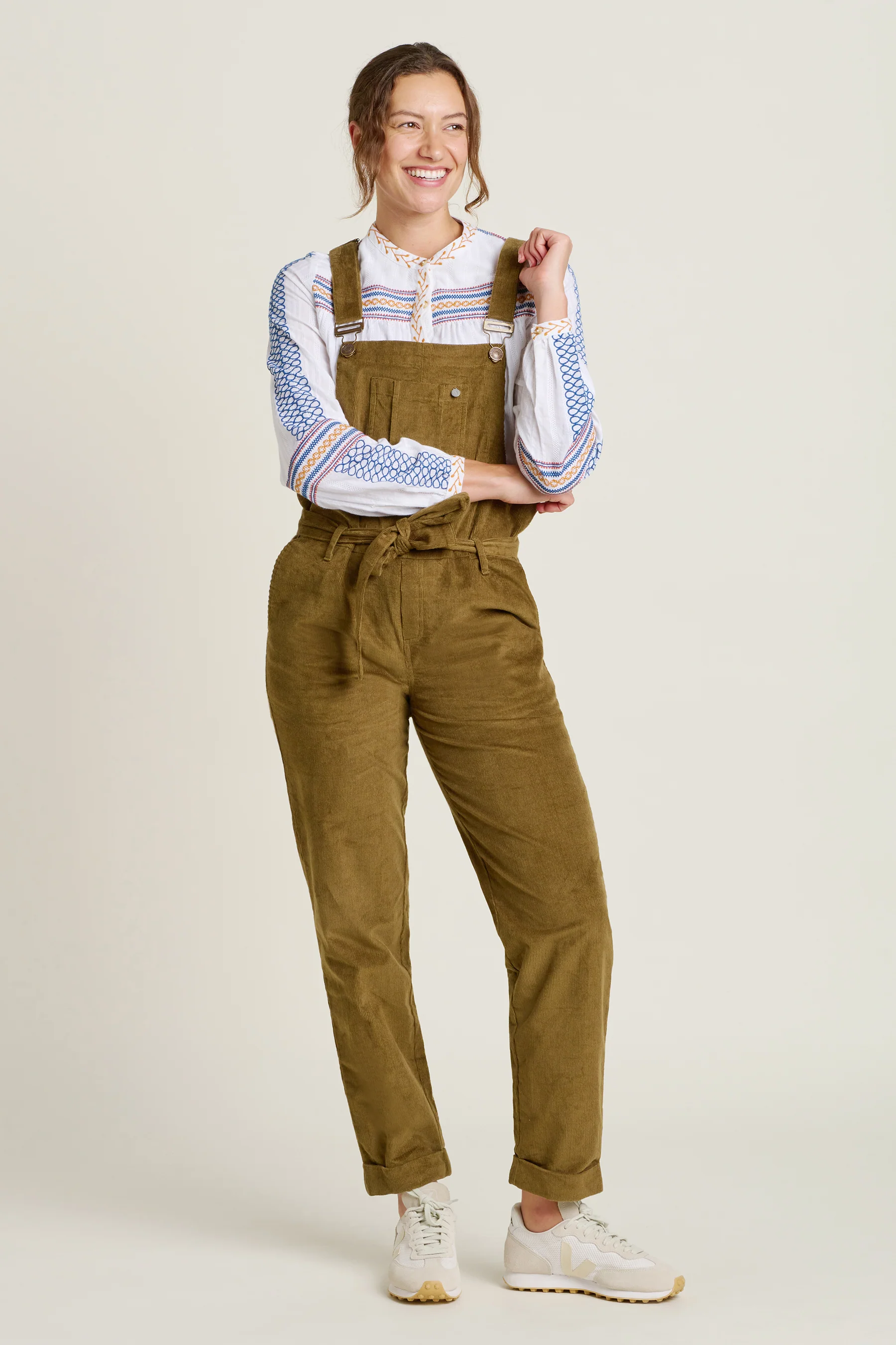 Belted Cord Dungaree - Image 4
