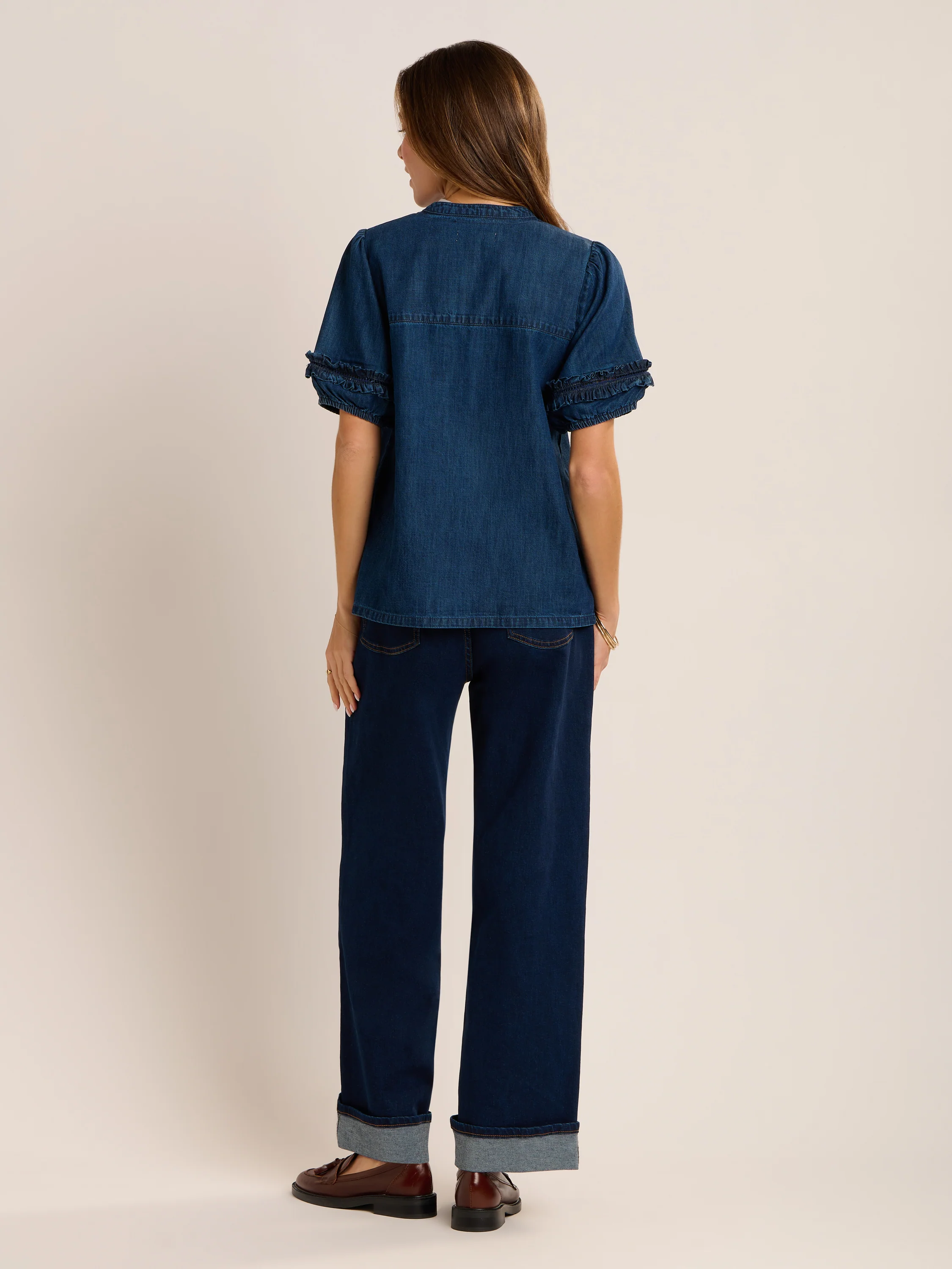 Berna Denim Blouse - Image 2