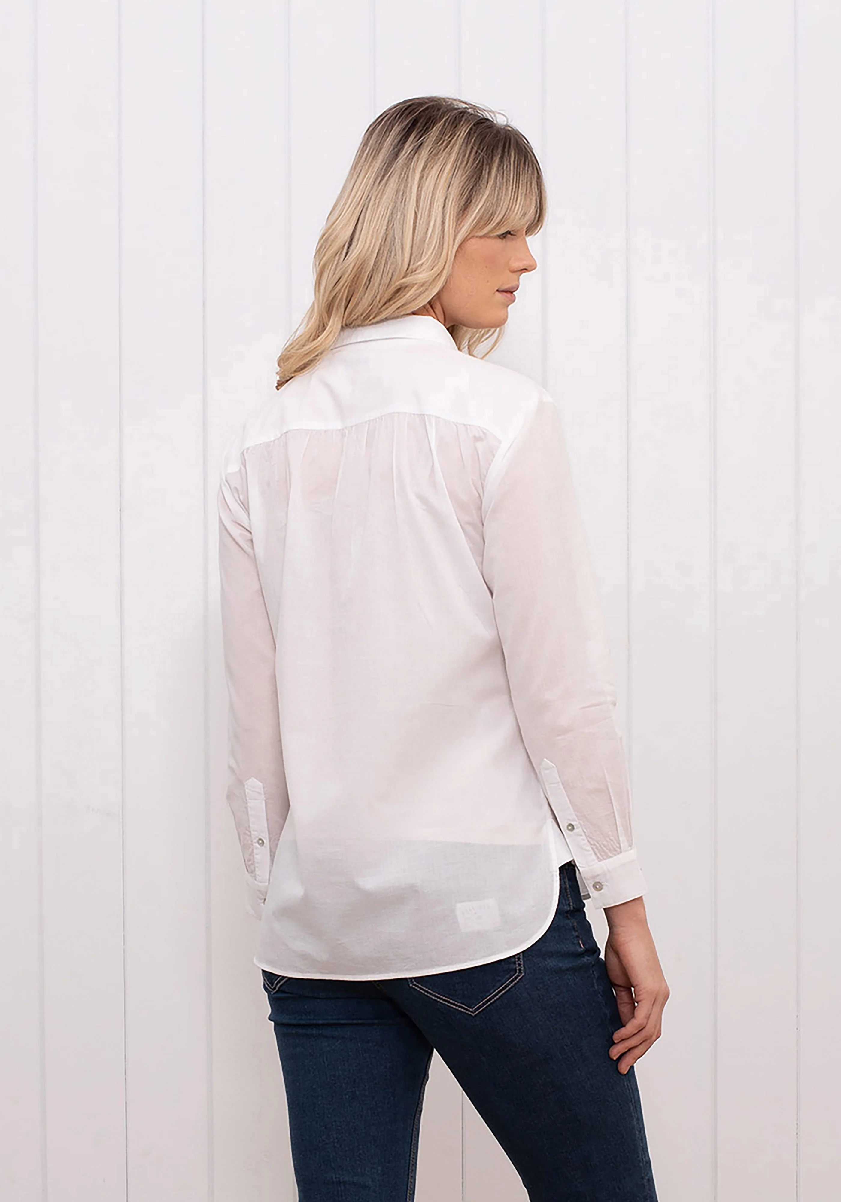 Bib Front Blouse - Image 3