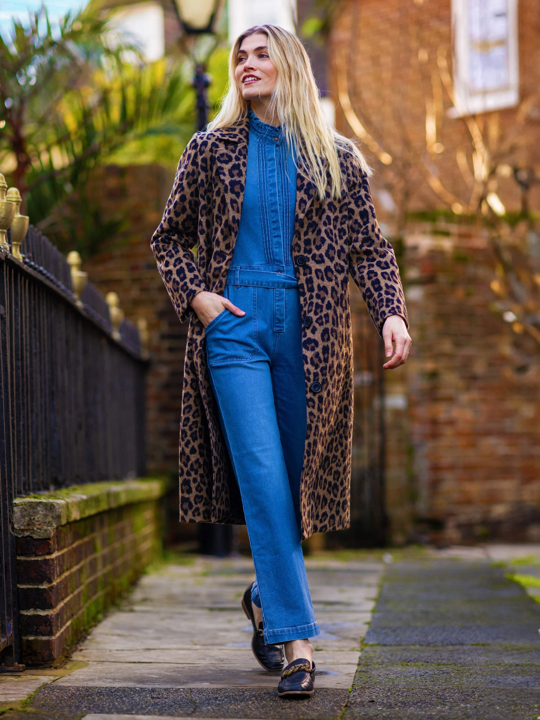 Billie Denim Jumpsuit