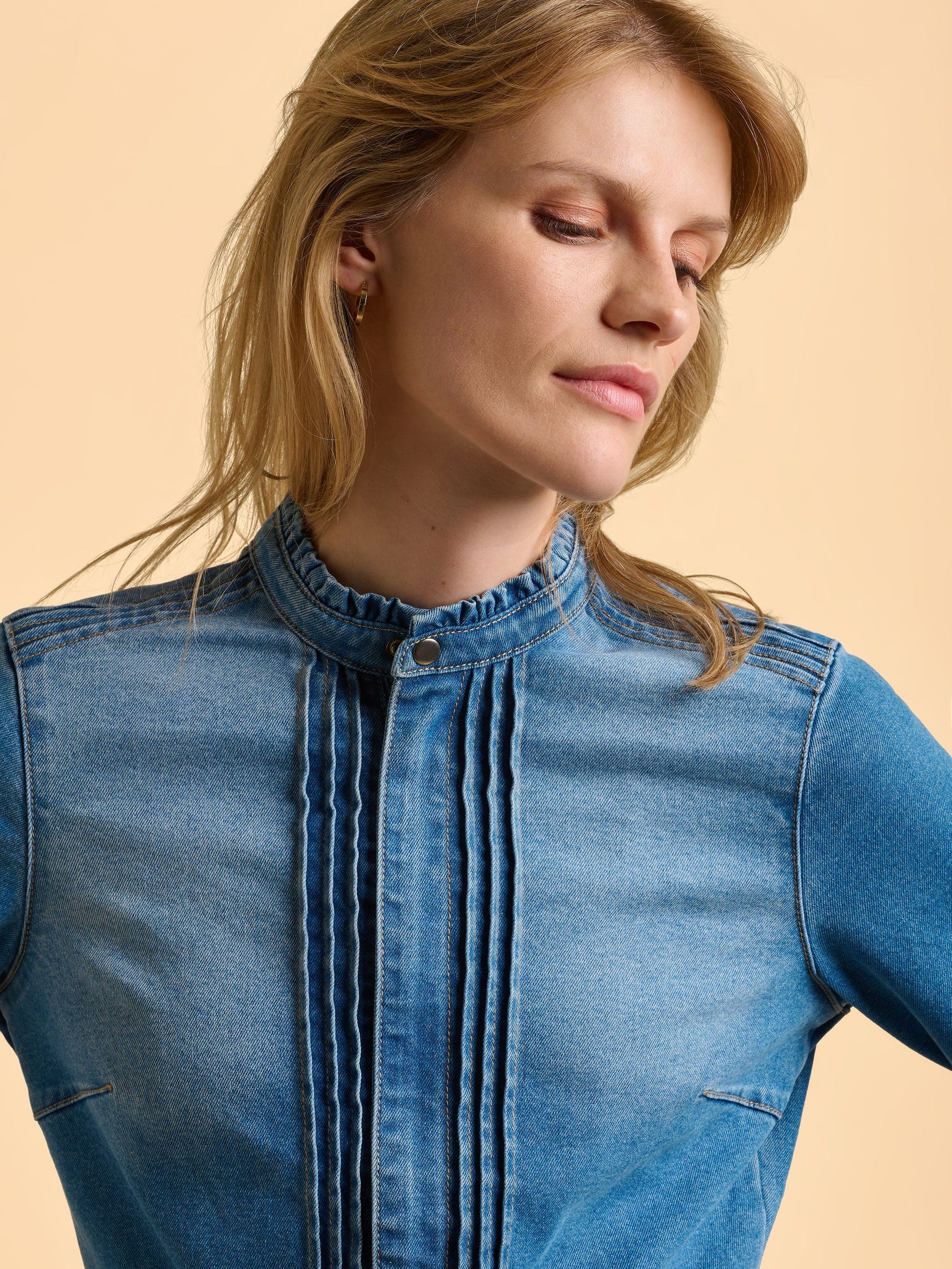 Billie Denim Jumpsuit - Image 5