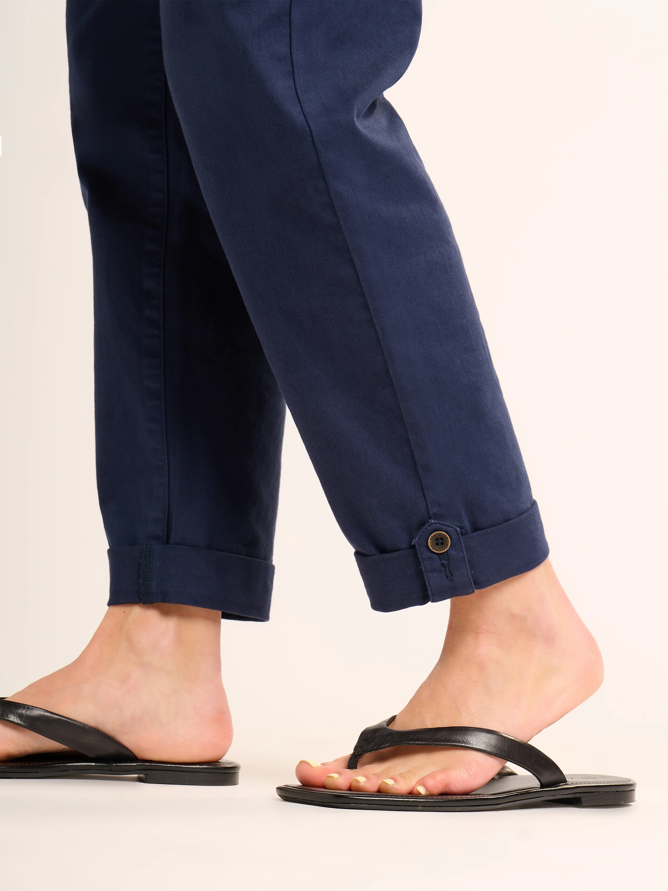 Blake Turn Up Trousers - Image 5
