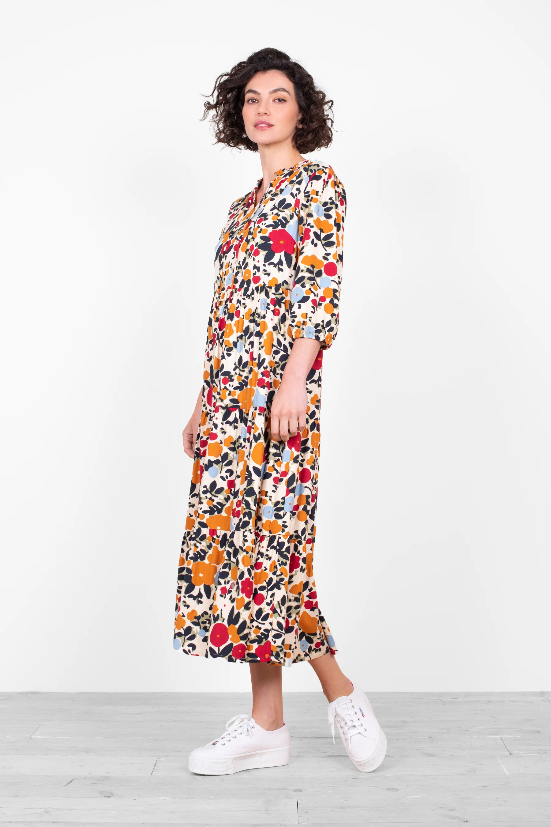 Bloom Floral Maxi Dress - Image 2