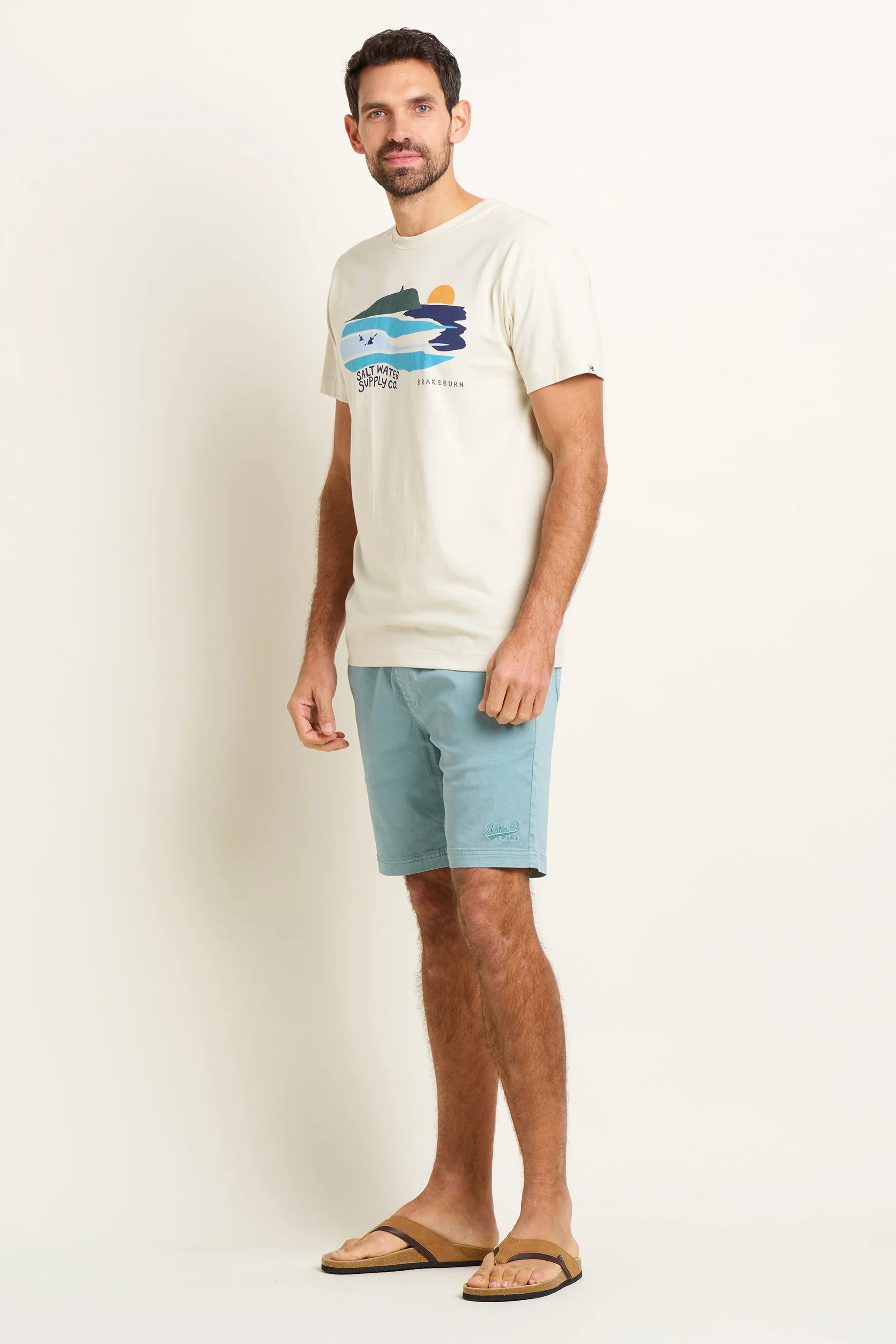 Blue Drawcord Short - Image 4