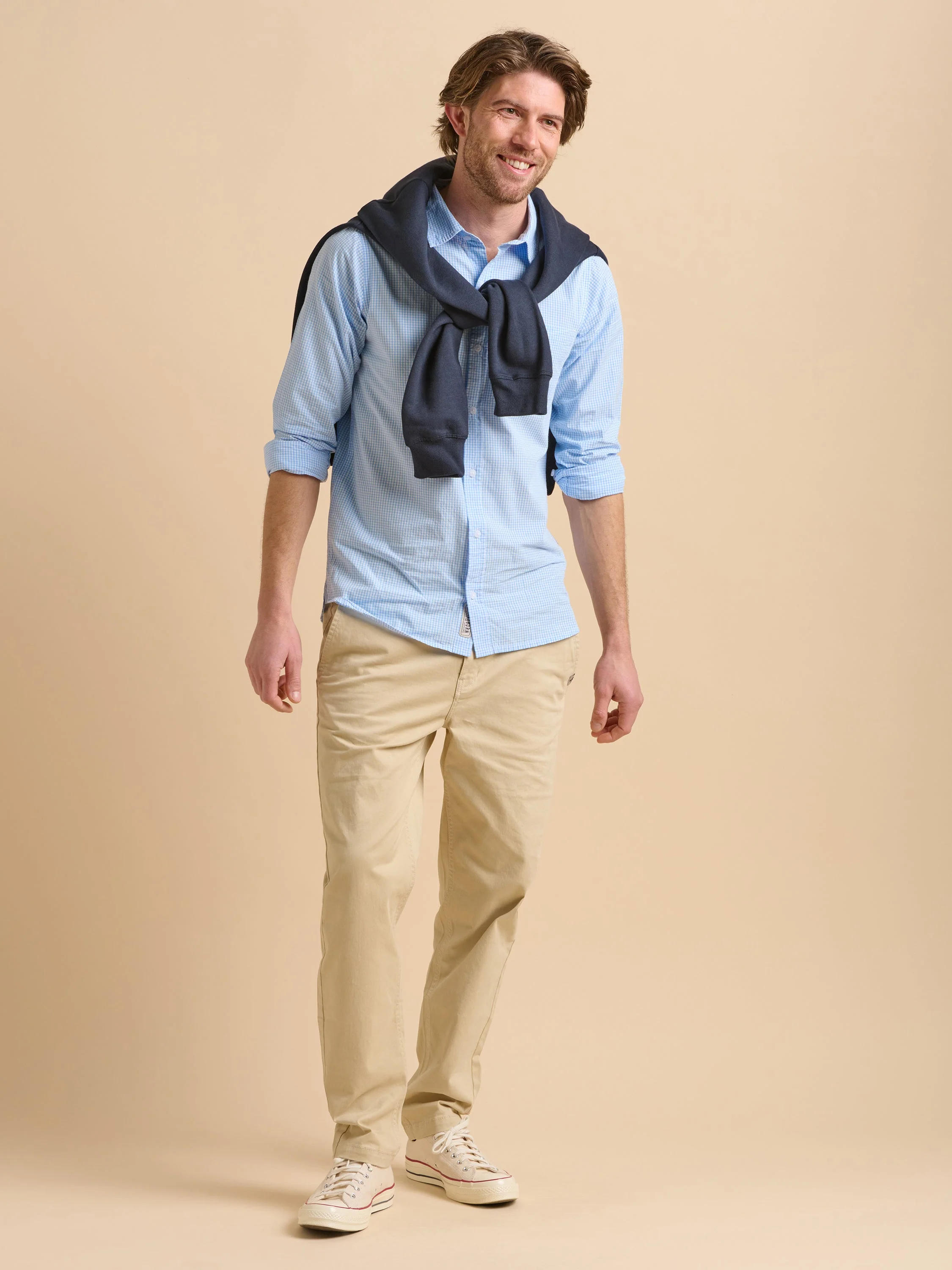 Blue Gingham Shirt - Image 6