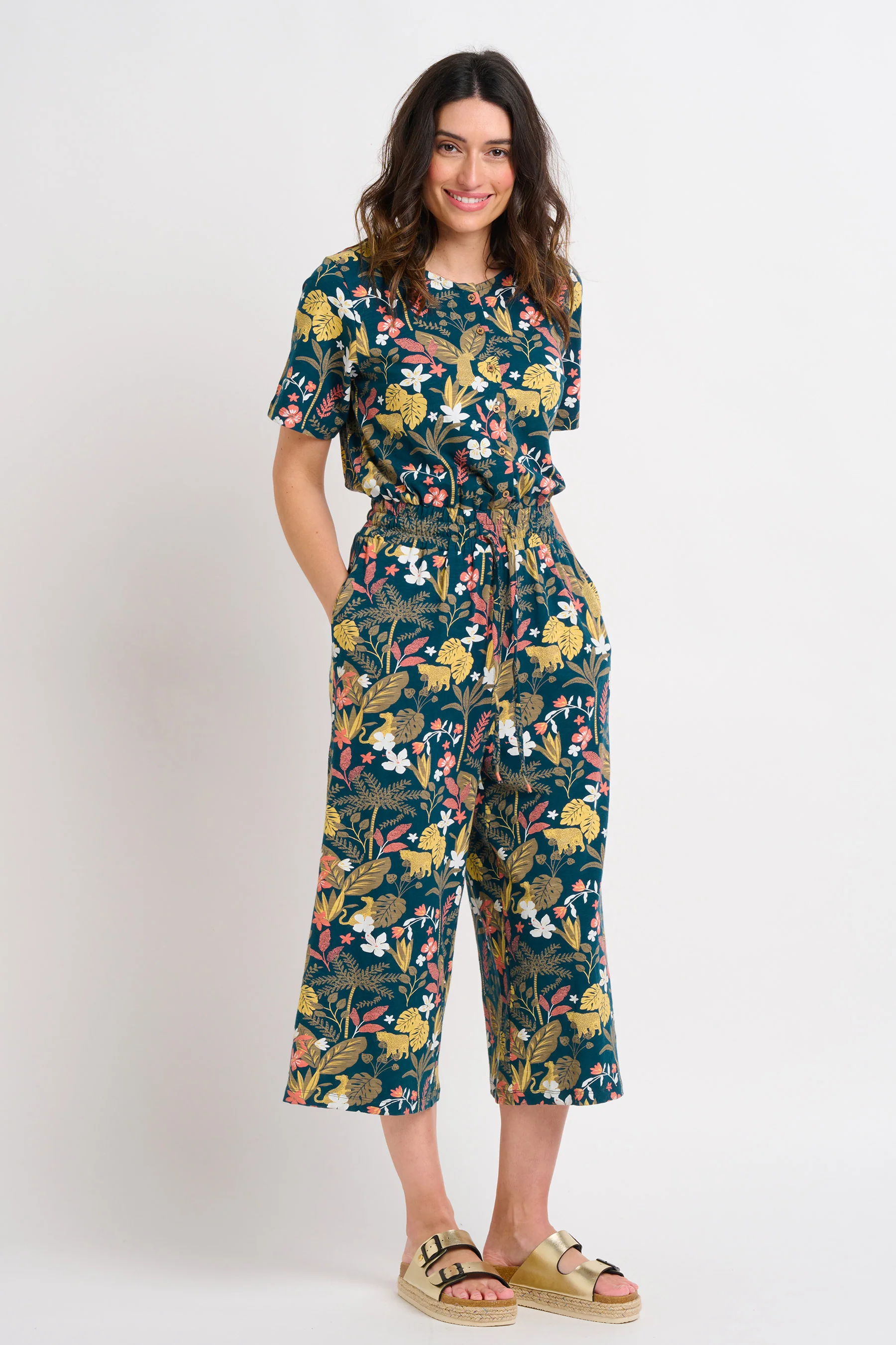 Botanical Jungle Jumpsuit - Image 2
