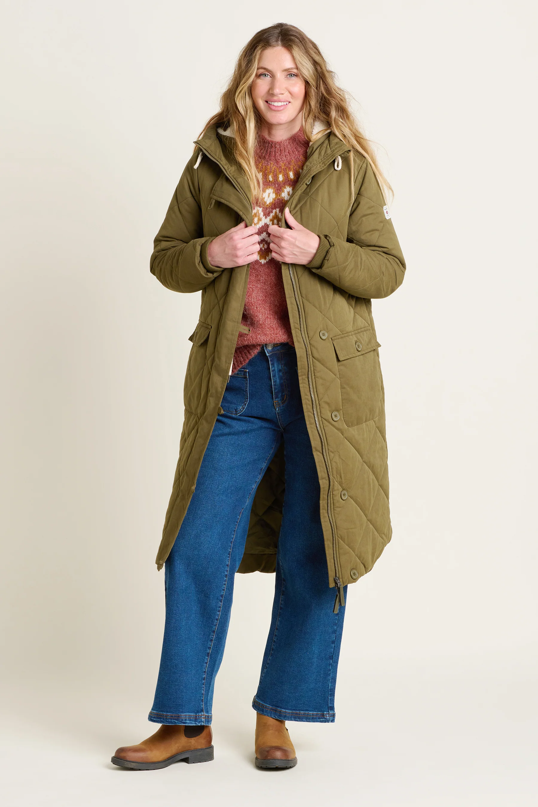 Bradstock Hooded Parka Jacket - Image 4