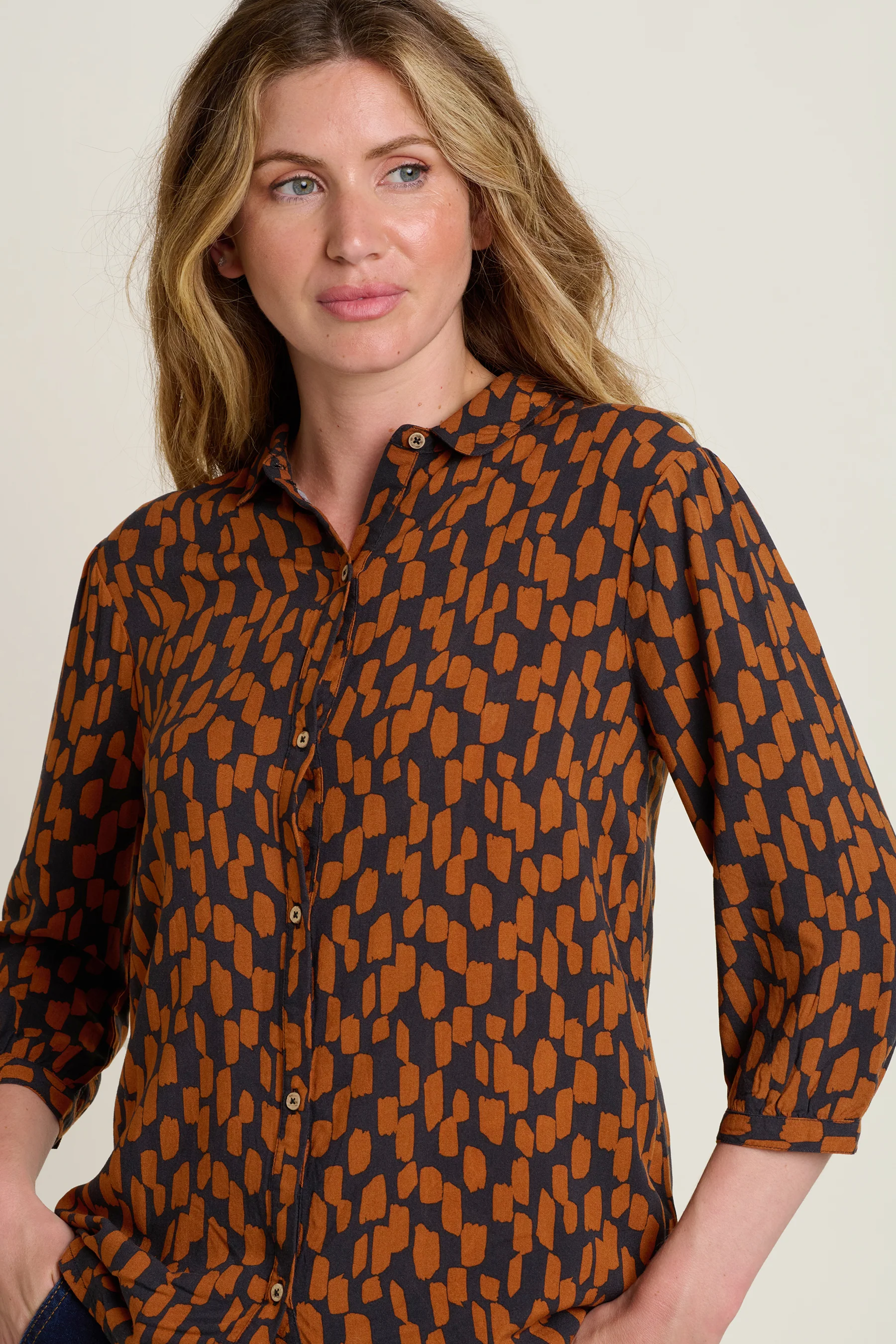 Brush Strokes Blouse - Image 2