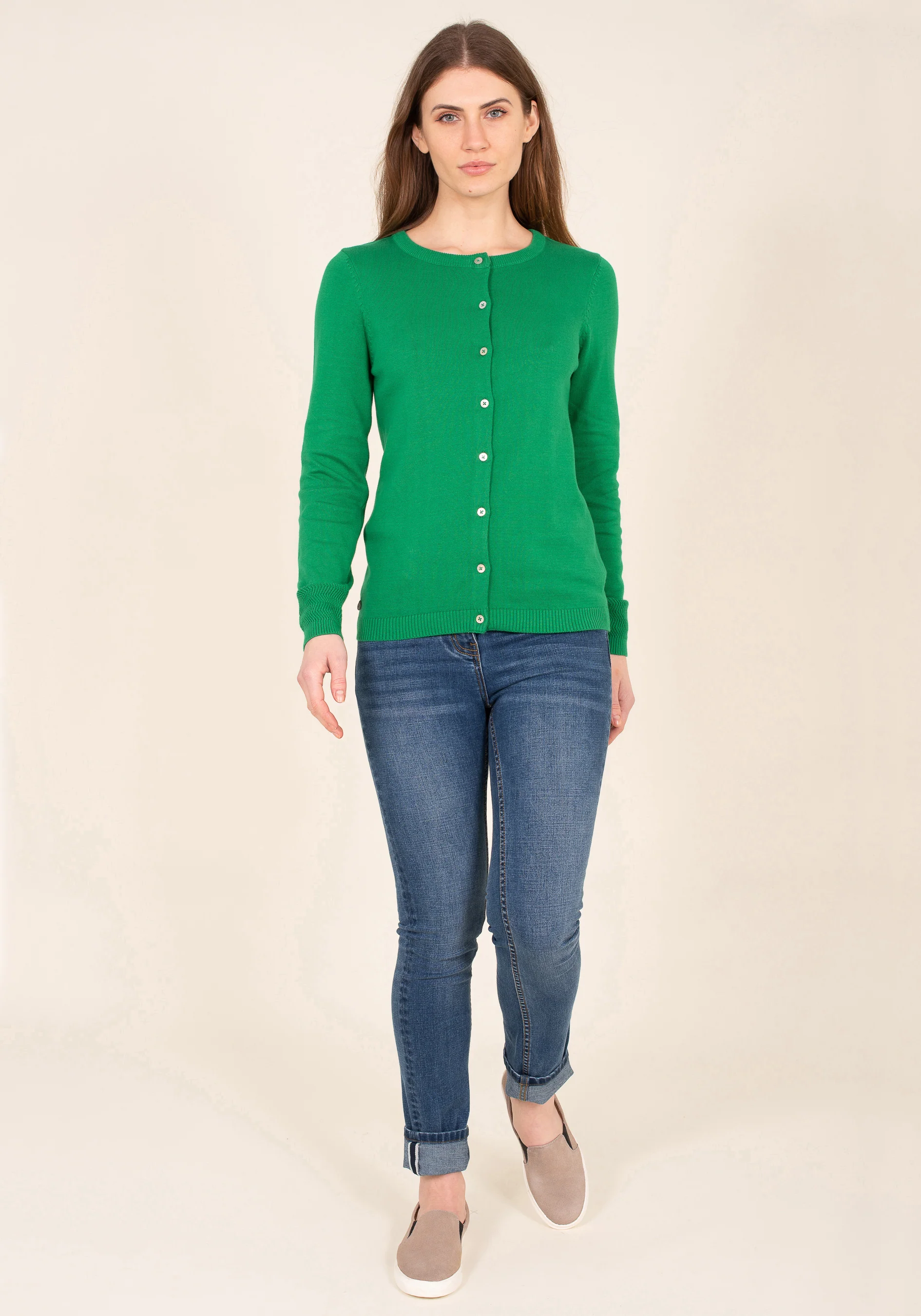 Organic Cotton Button Cardigan - Image 5