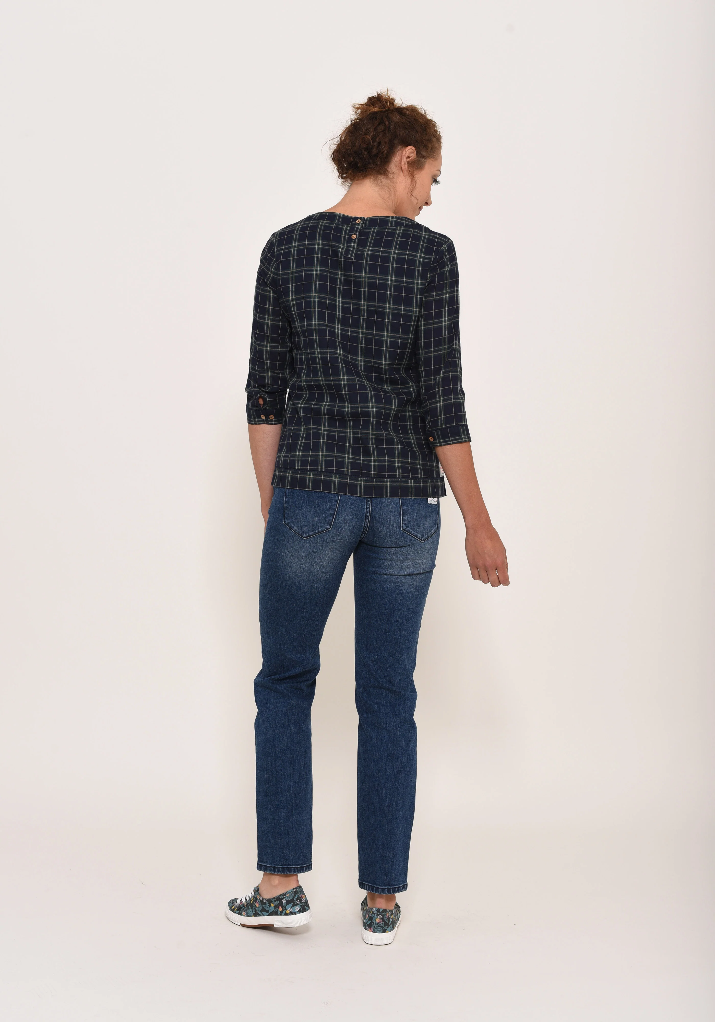 Check Blouse - Image 3