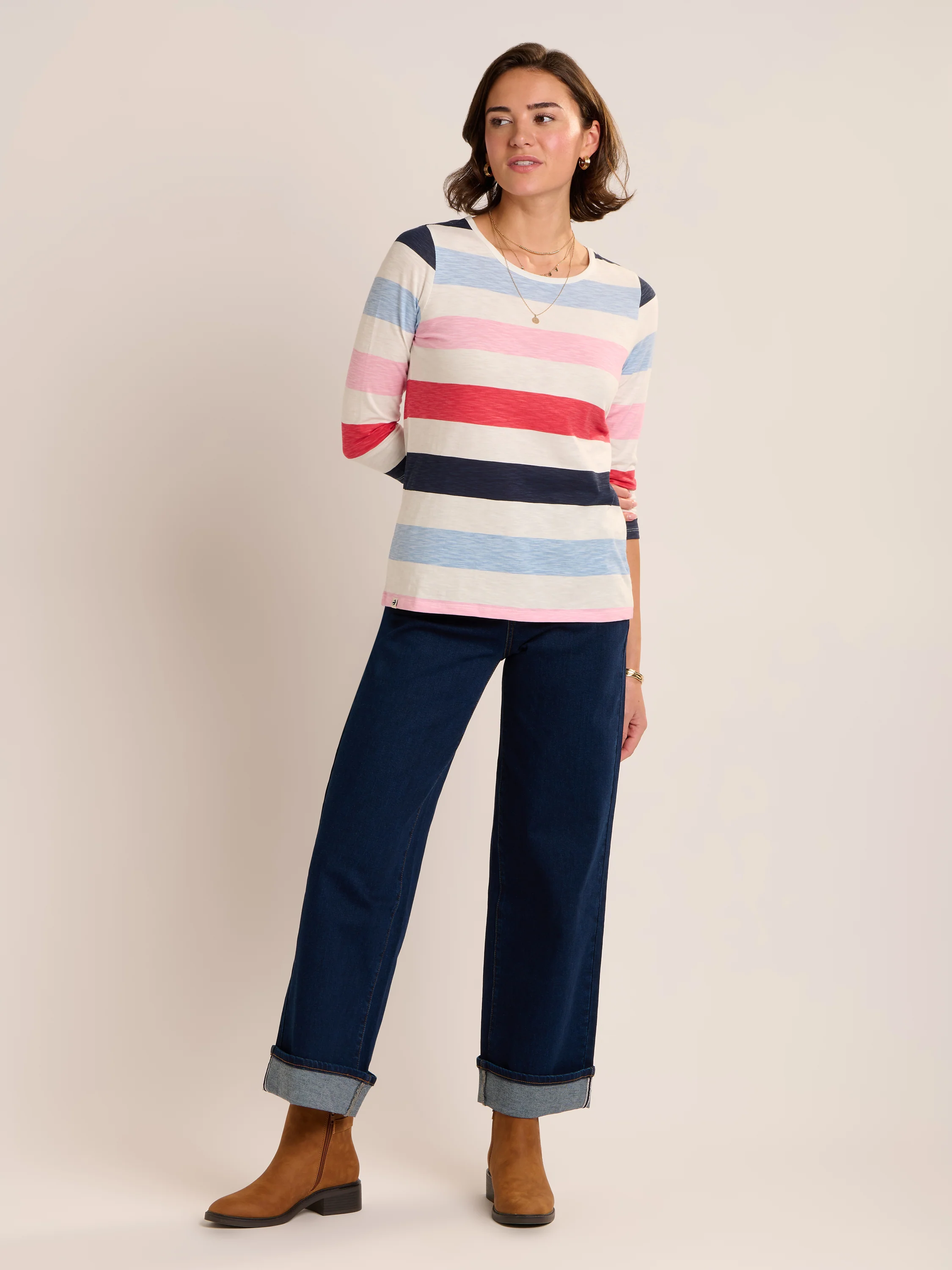 Coast 3/4 Sleeve T-Shirt - Image 4