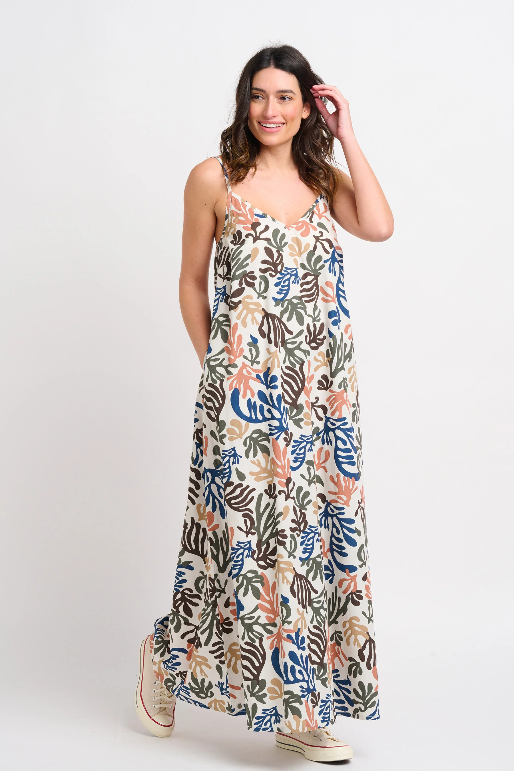 Coral Maxi Dress - Image 2