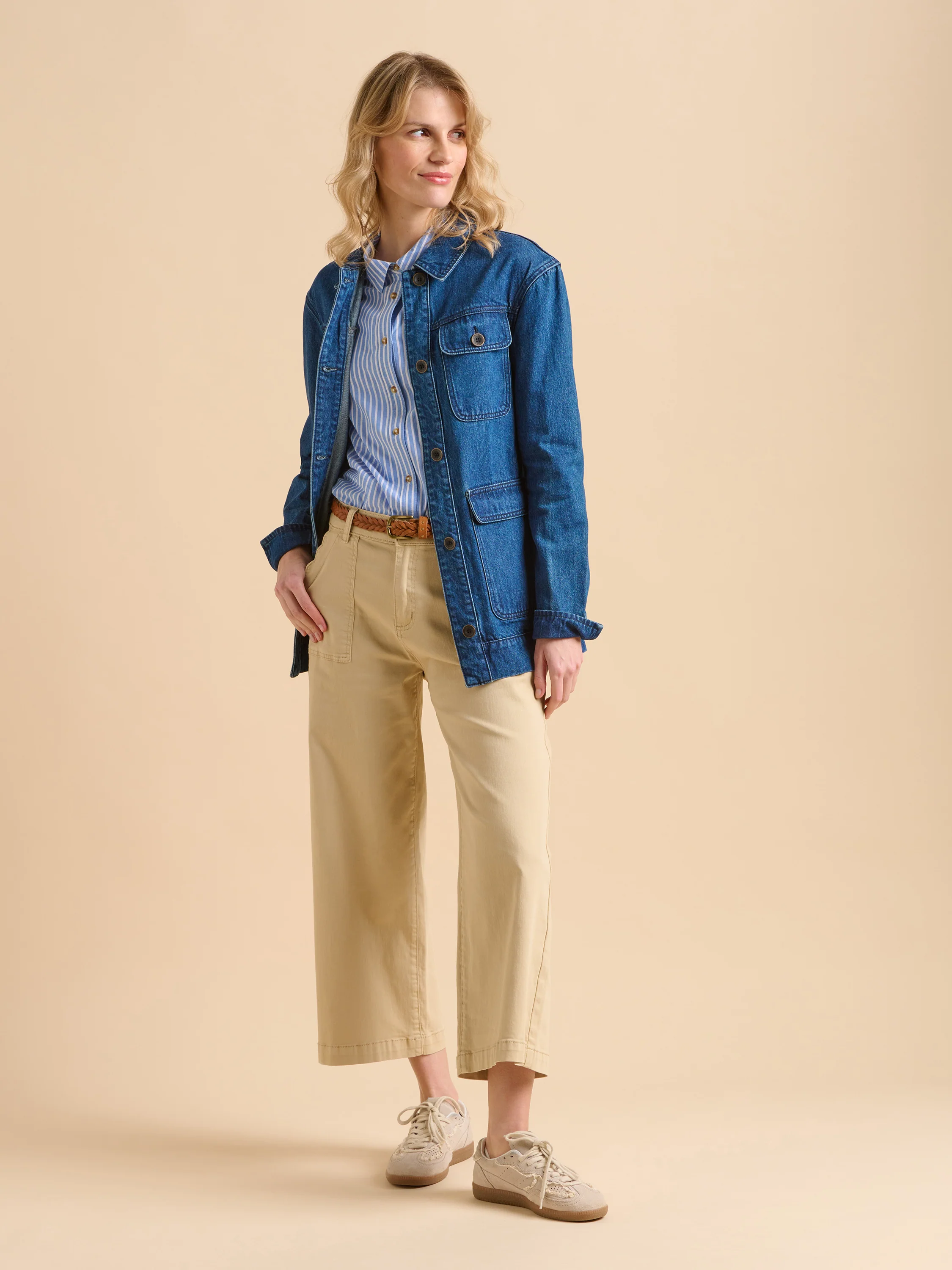 Denim Utility Jacket - Image 5