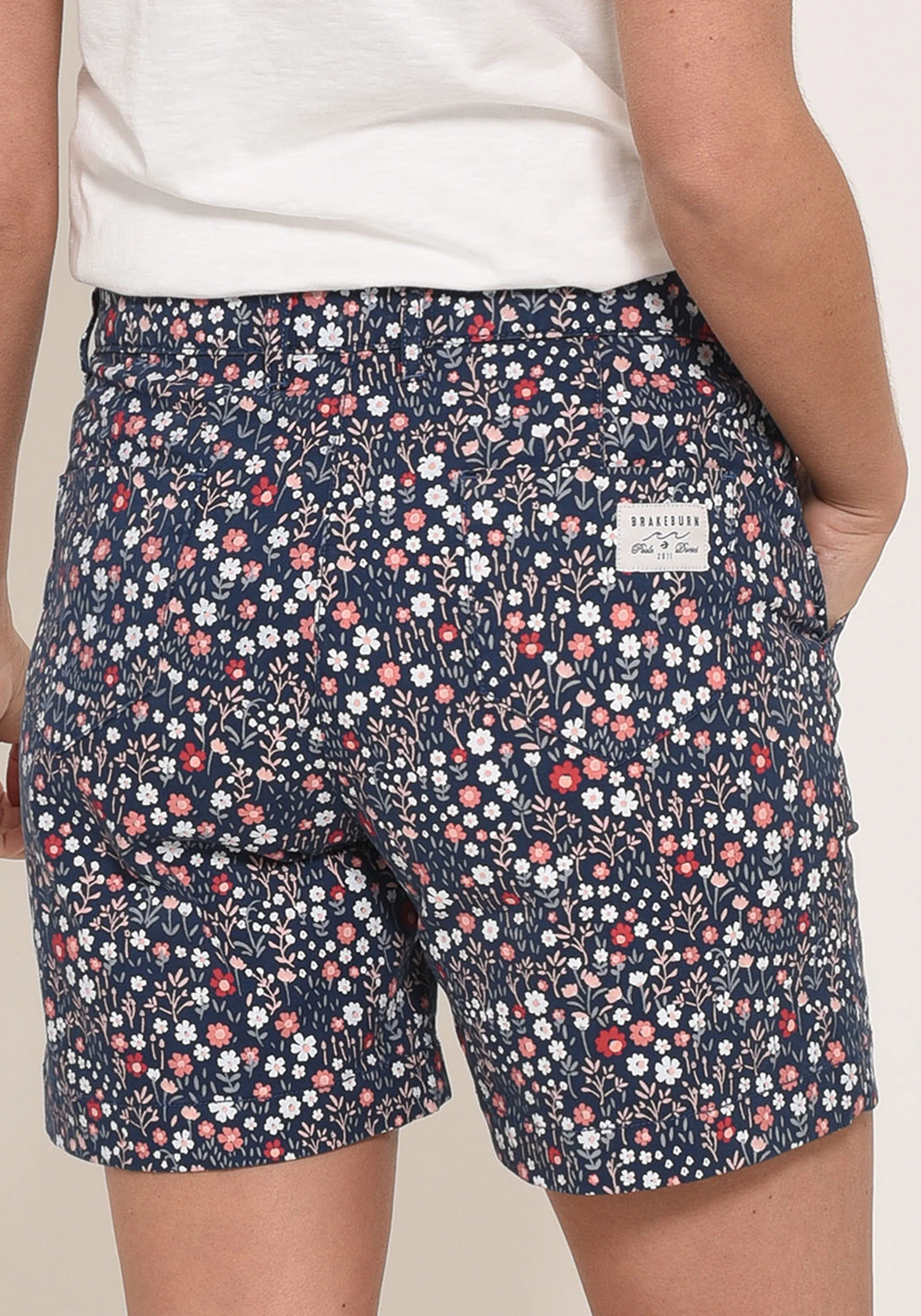 Ditsy Print Shorts - Image 4