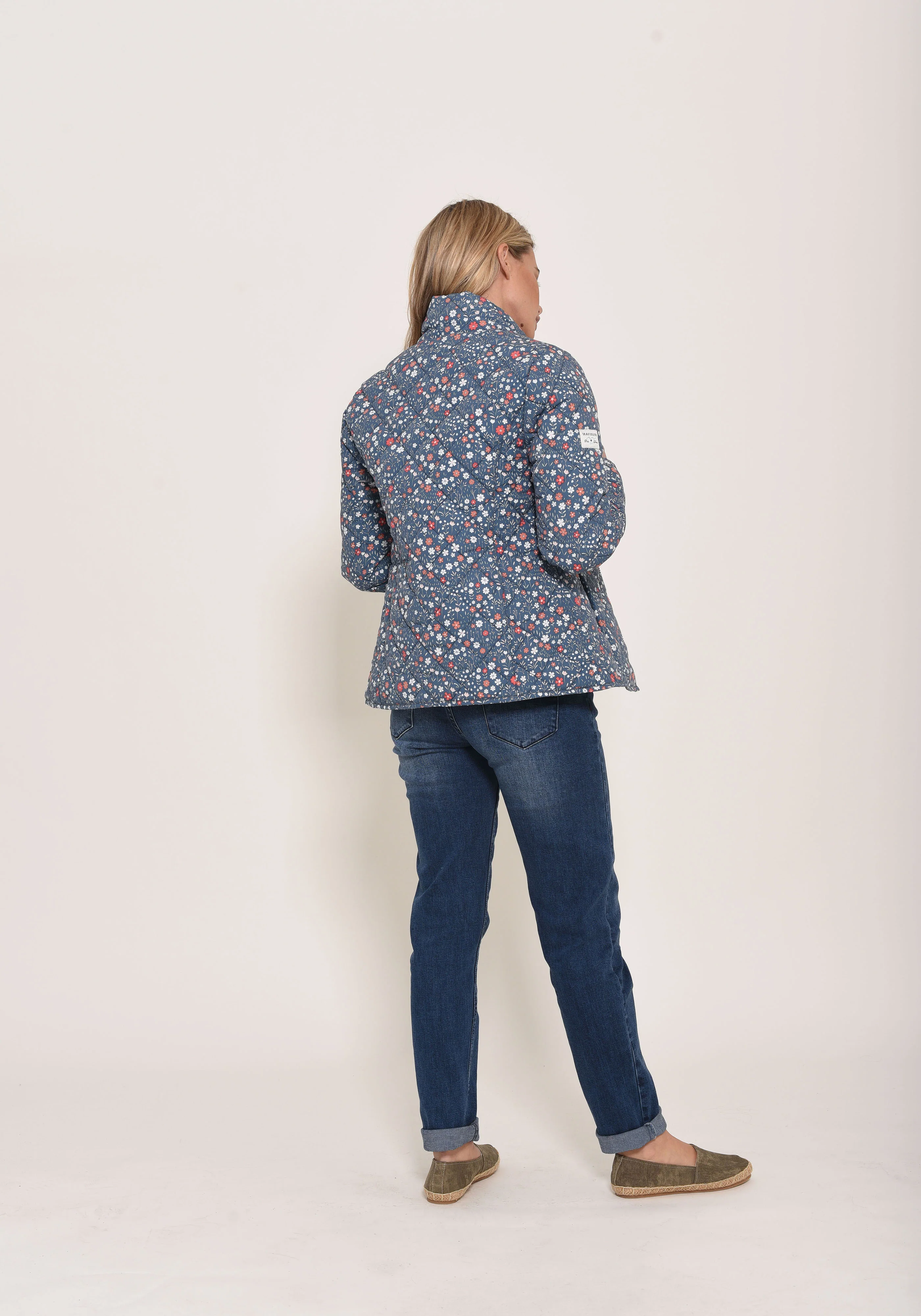 Ditsy Quilted Jacket - Image 4