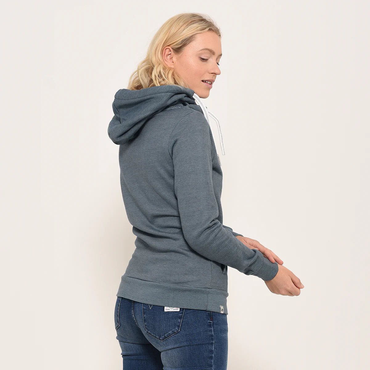 Elise Navy Hoody - Image 3