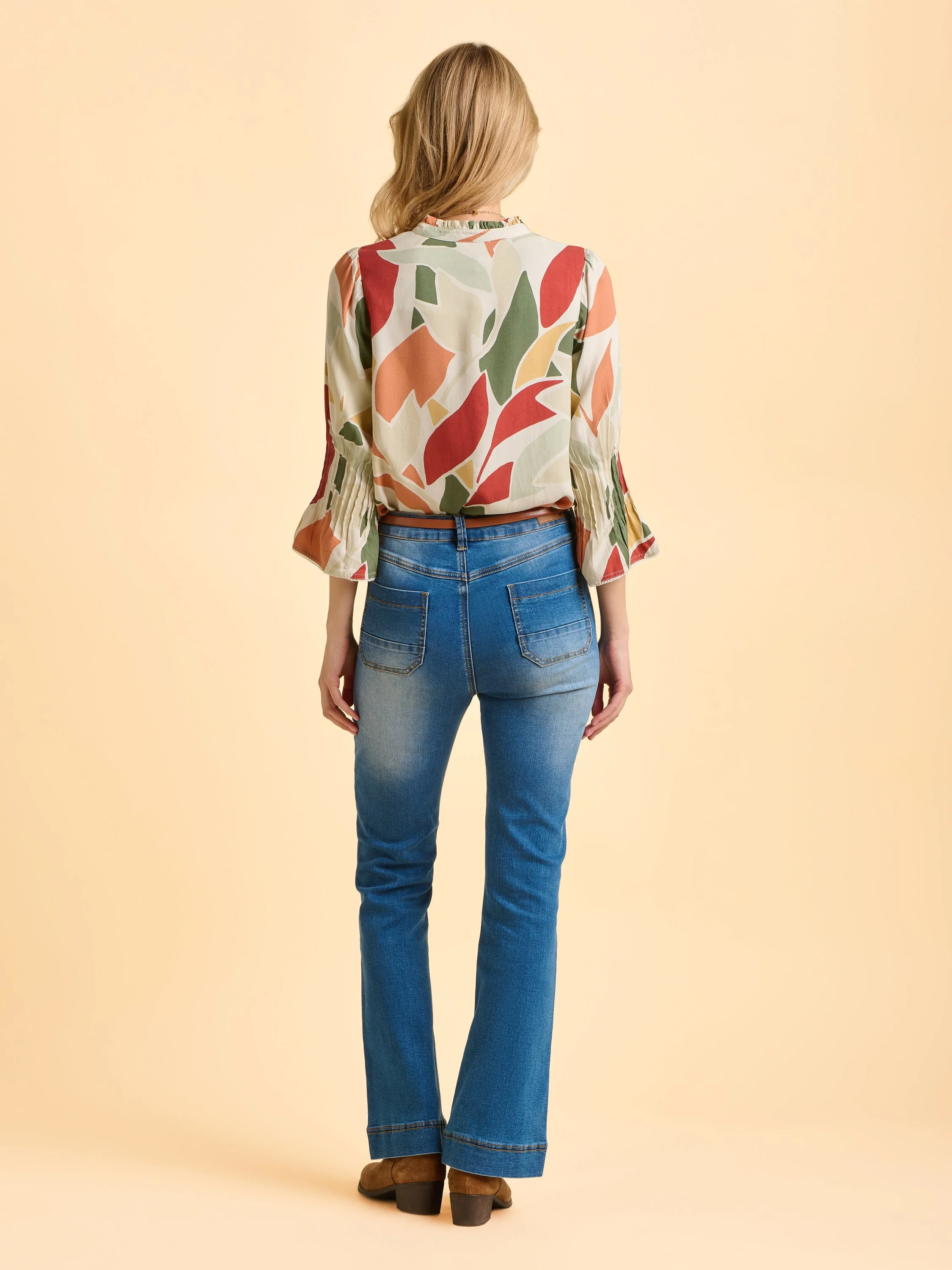 Elva Cream Blouse - Image 4