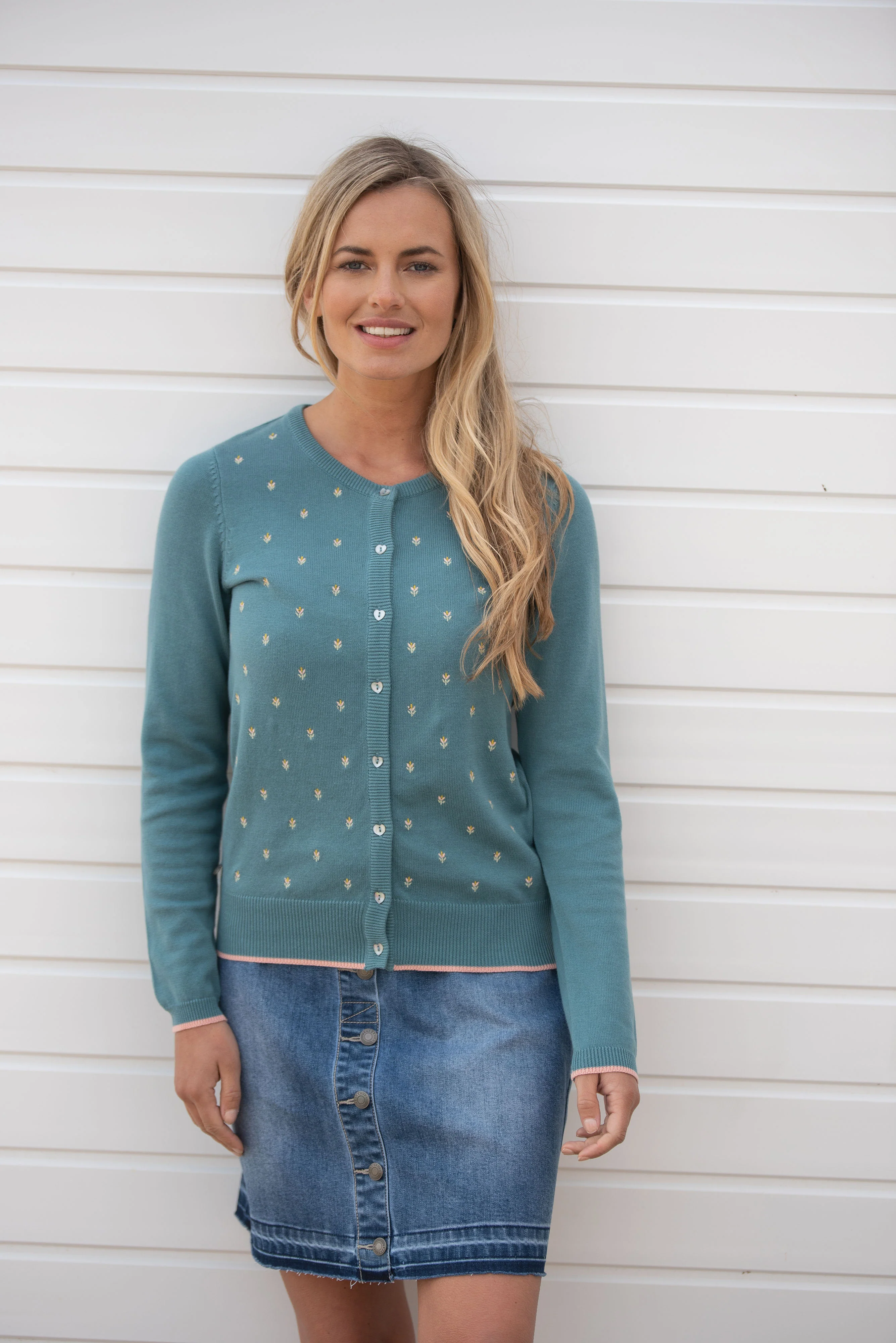 Embroidered Cardigan - Image 4
