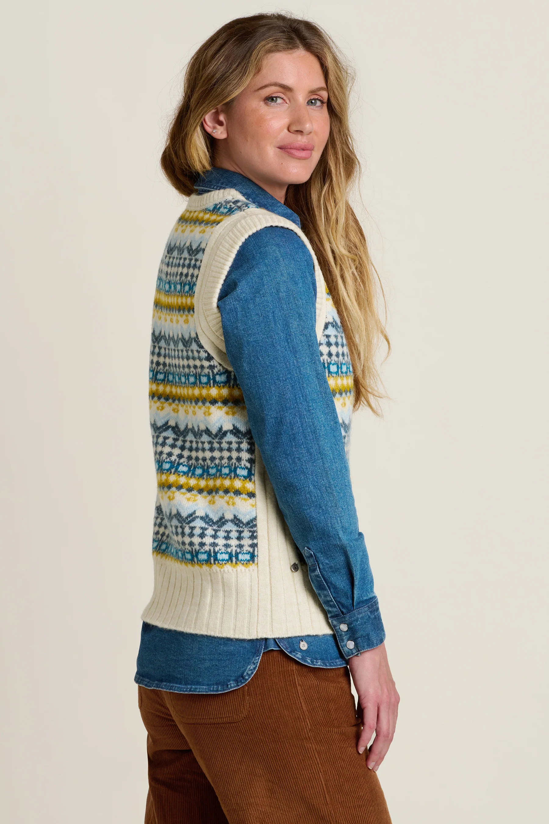 Fairisle Knitted Vest - Image 4