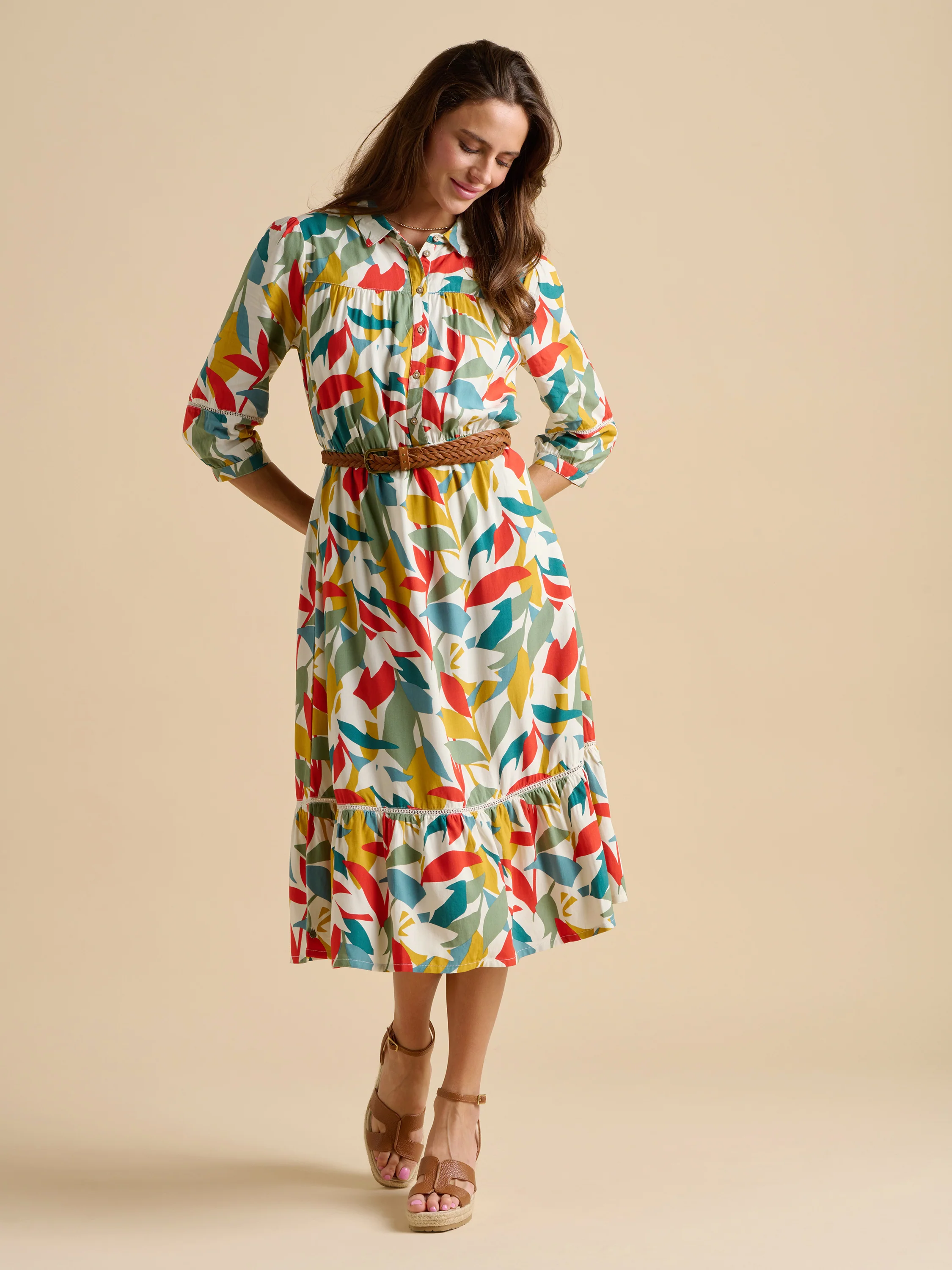 Falling Leaves Midi Dress - Image 6