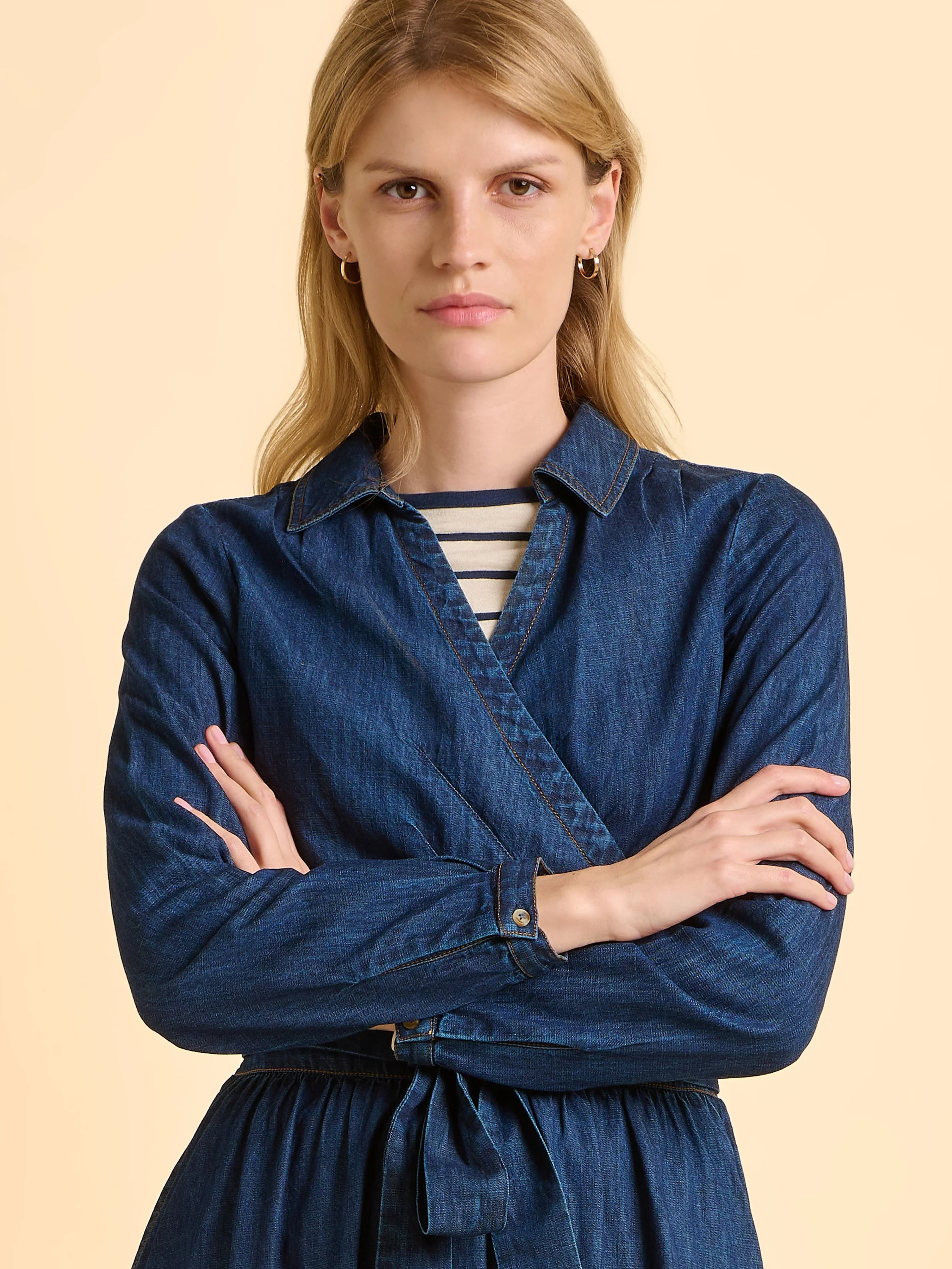 Fern Denim Maxi Dress - Image 5