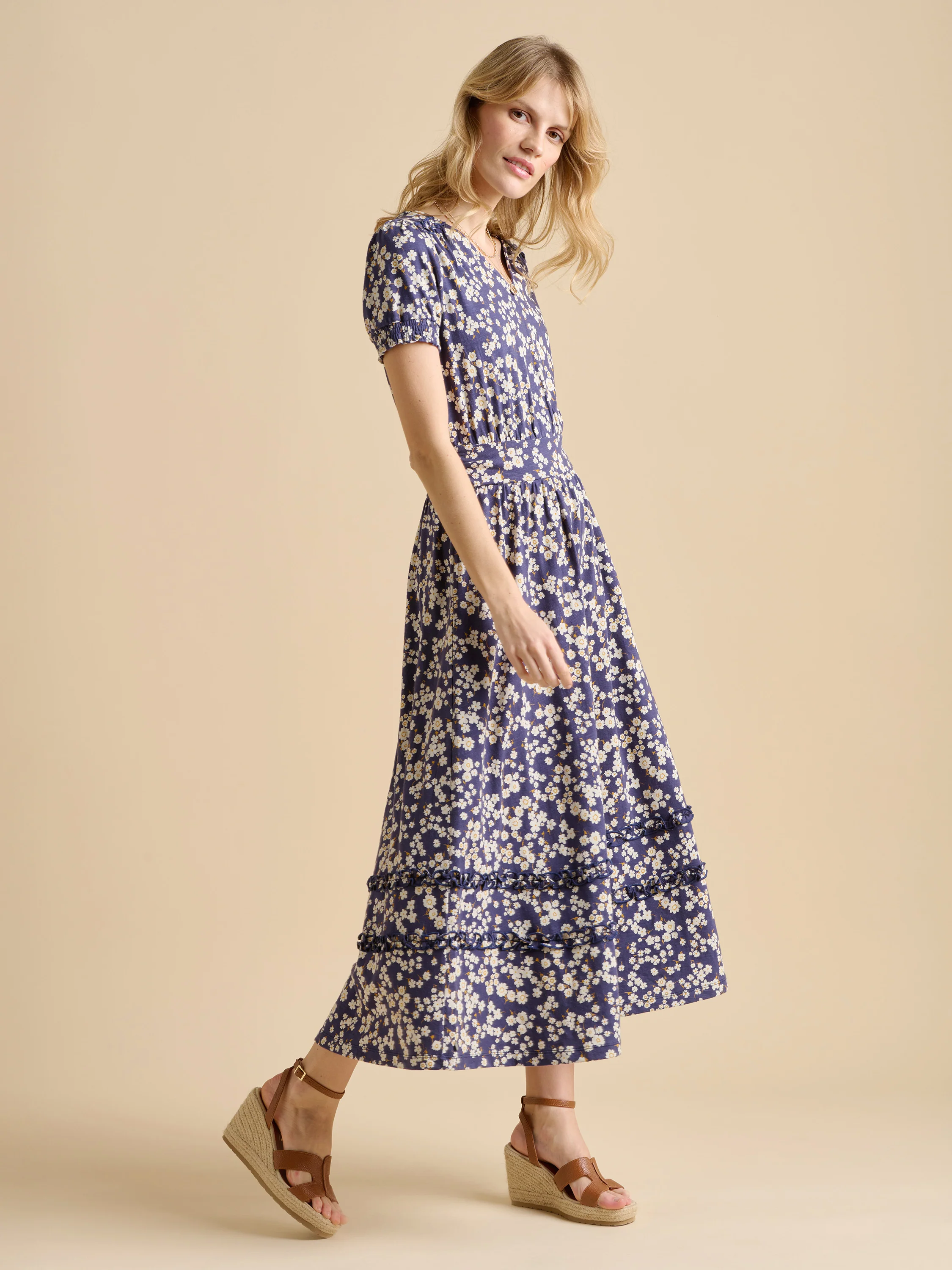Floating Daisy Maxi Dress