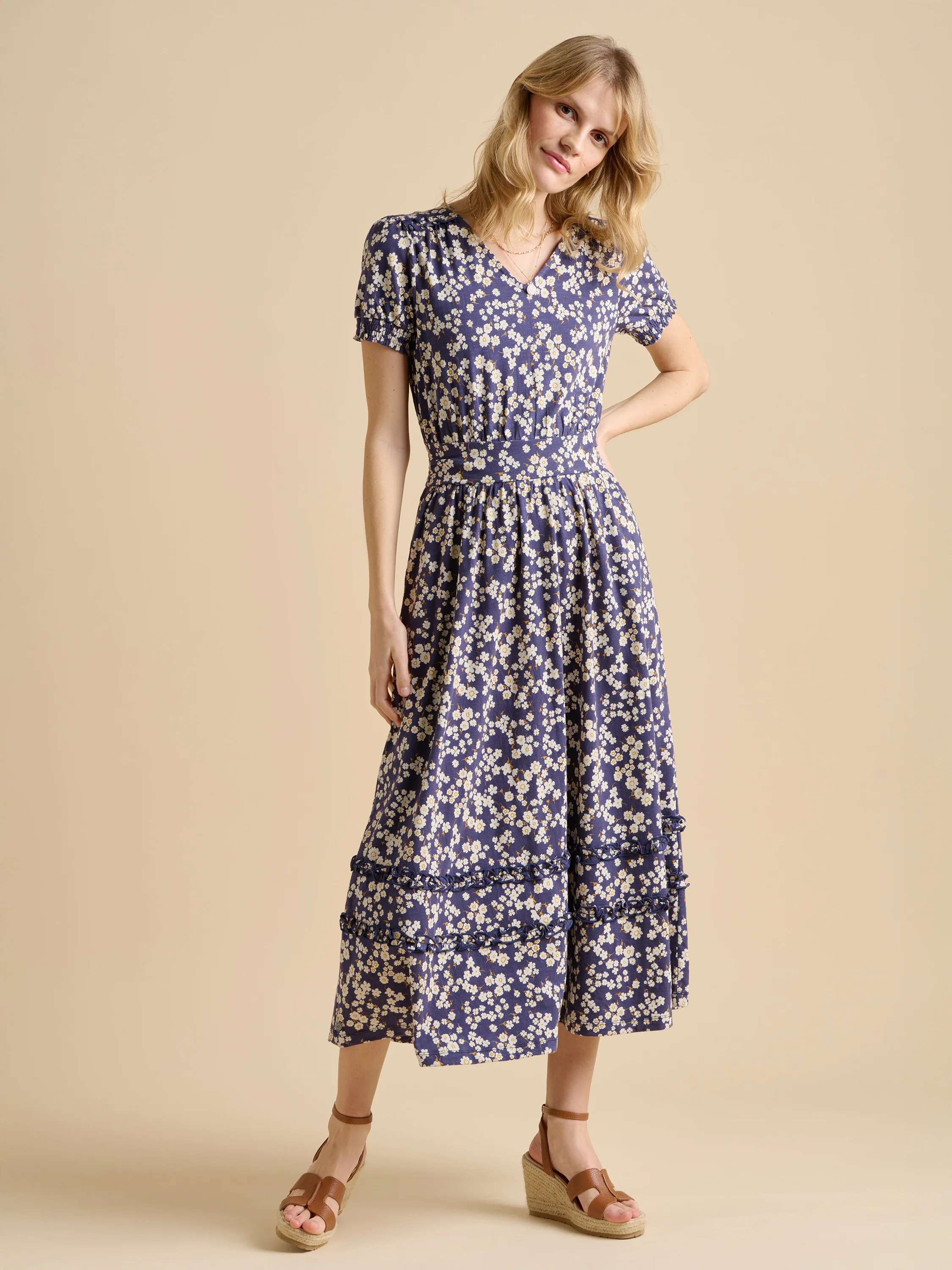 Floating Daisy Maxi Dress - Image 4