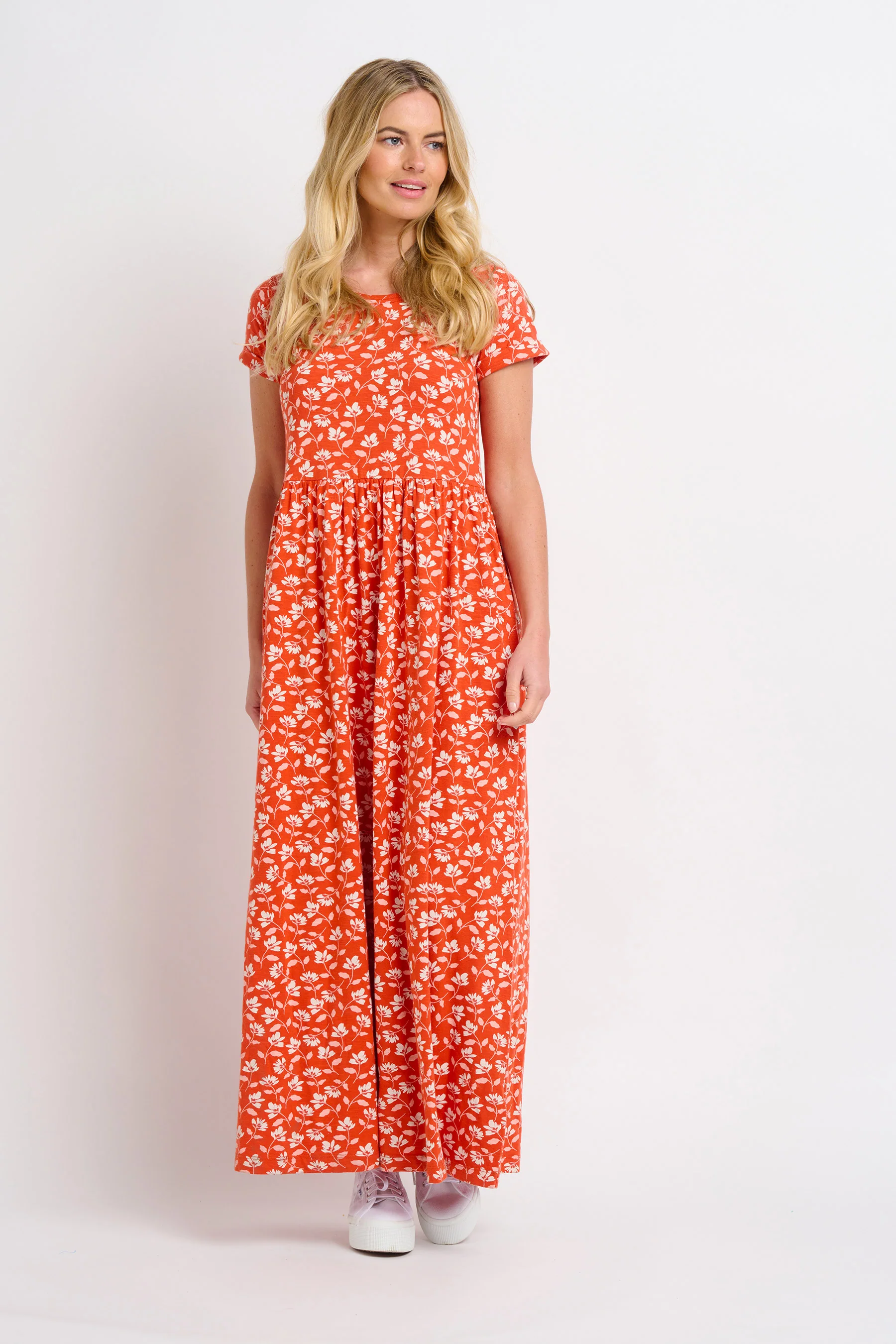 Floating Floral Maxi Dress - Image 2