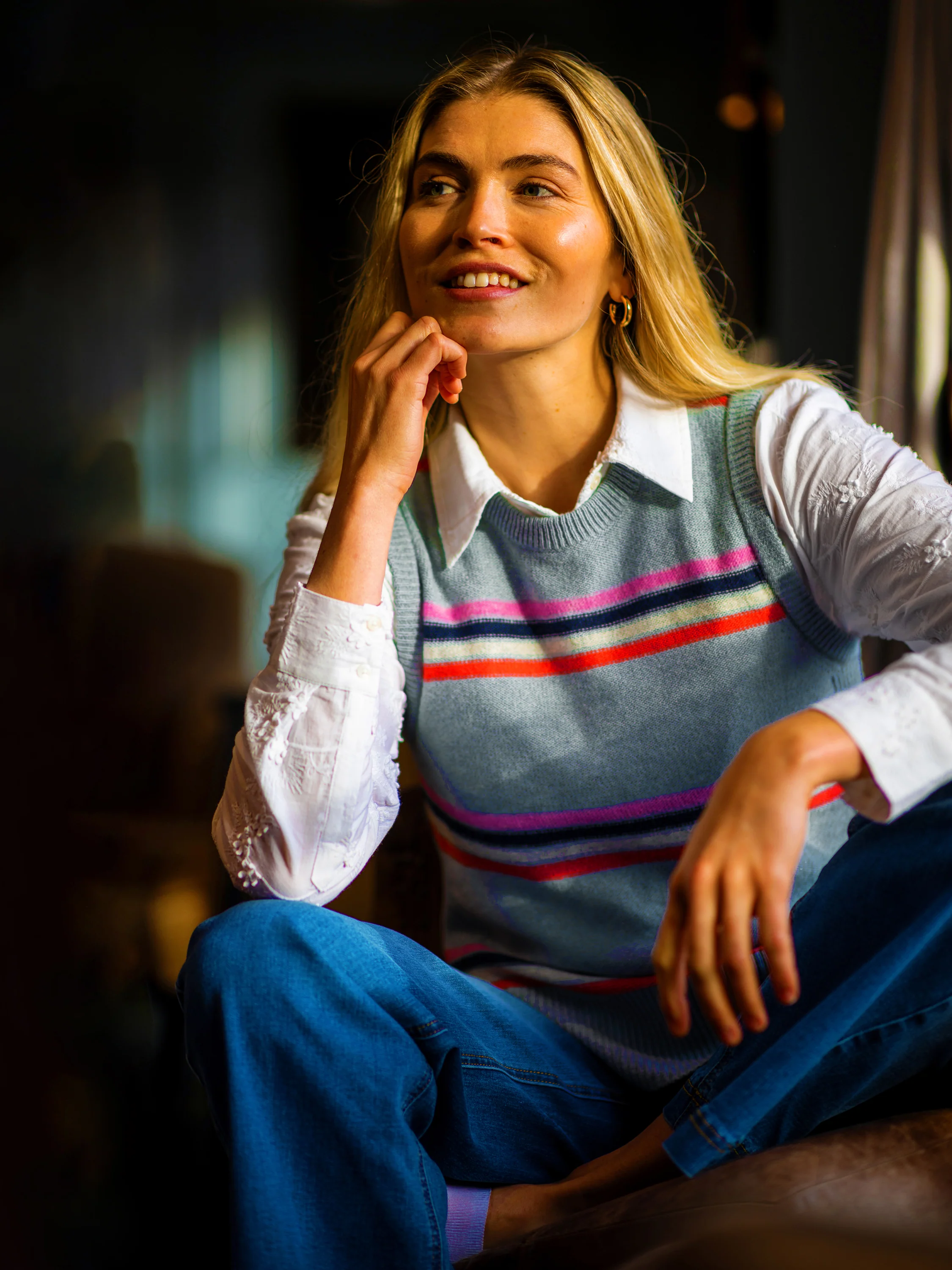 Flora Embroidered Blouse - Image 2