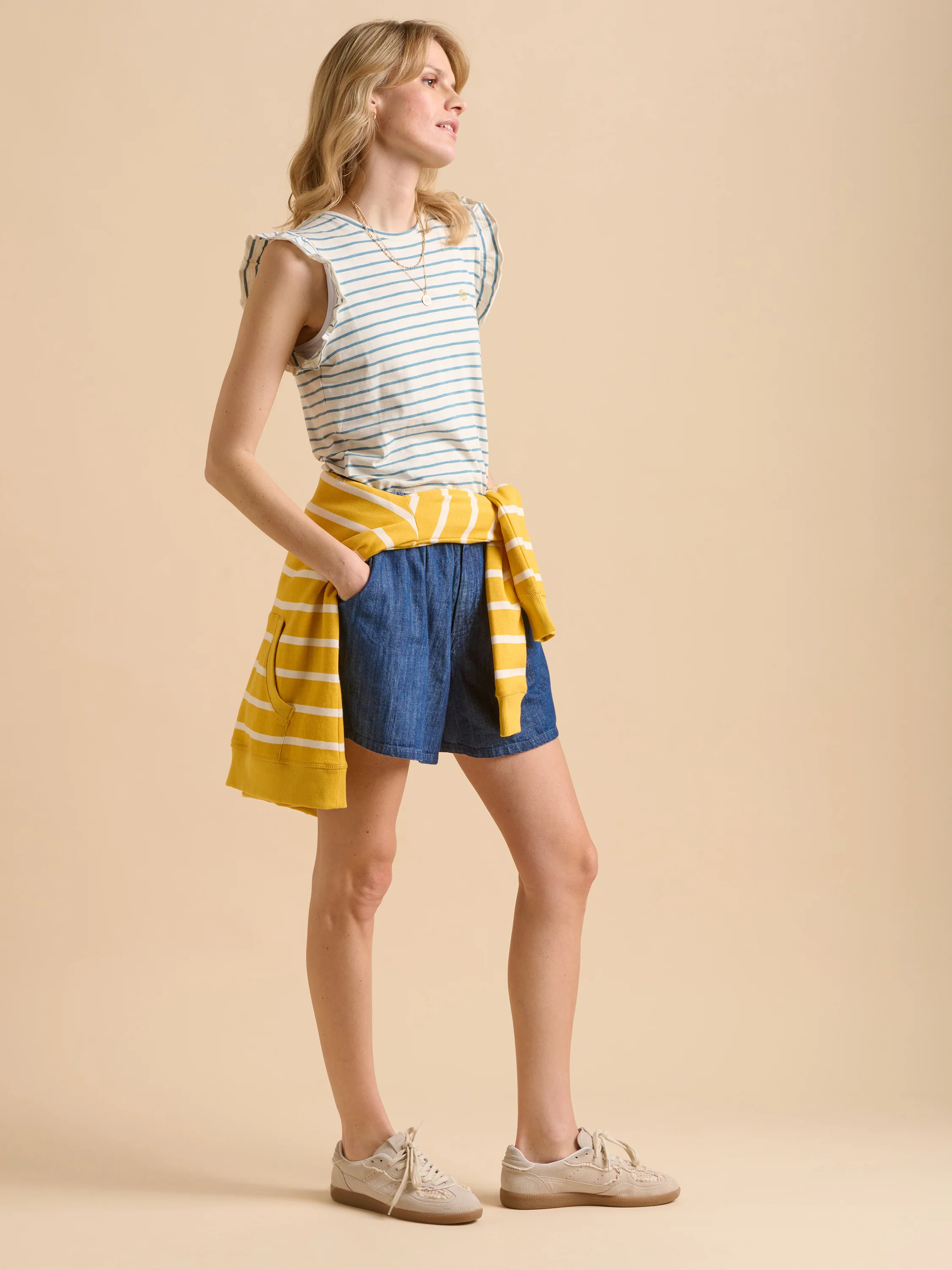 Flutter Sleeve T Shirt