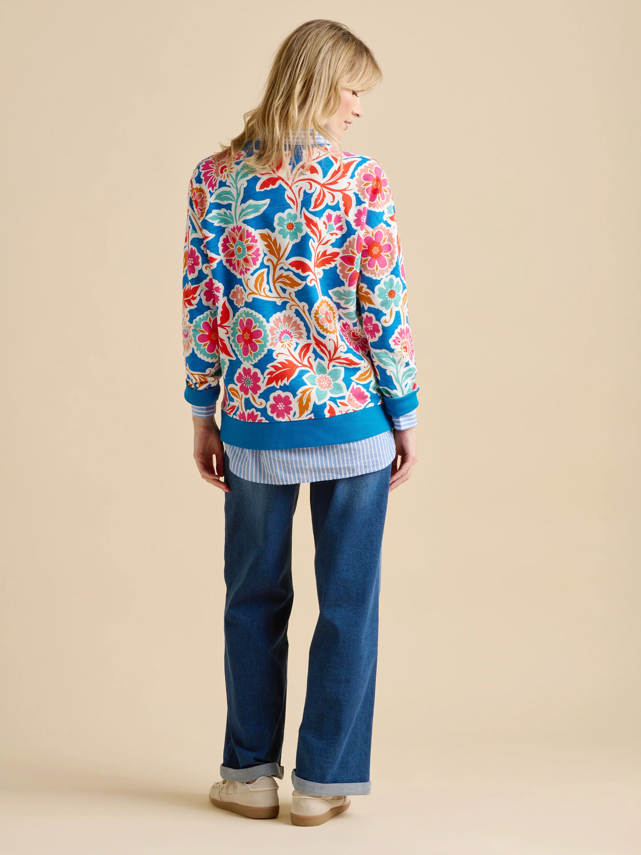Full Bloom Crew Neck Sweat - Image 2