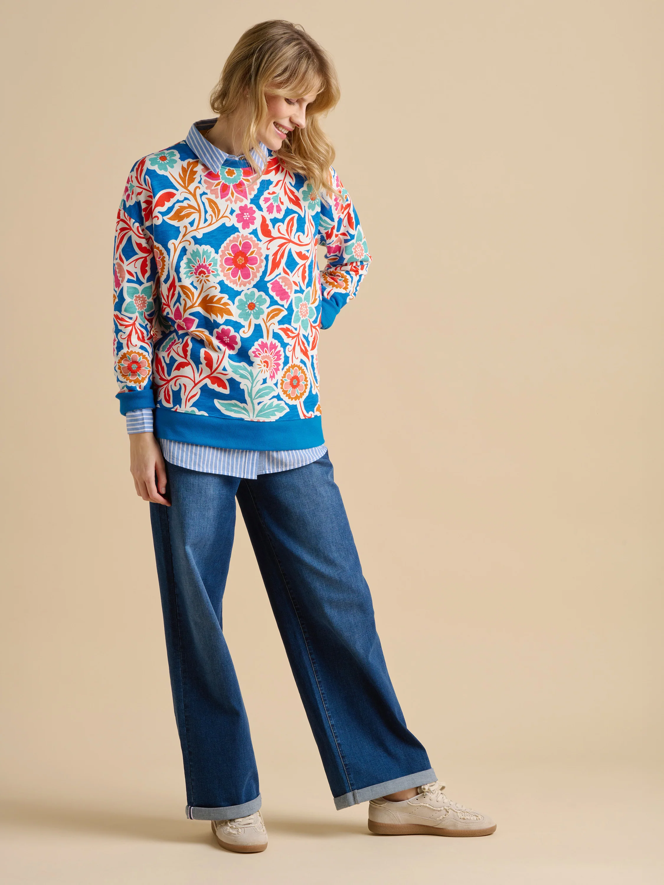 Full Bloom Crew Neck Sweat - Image 3
