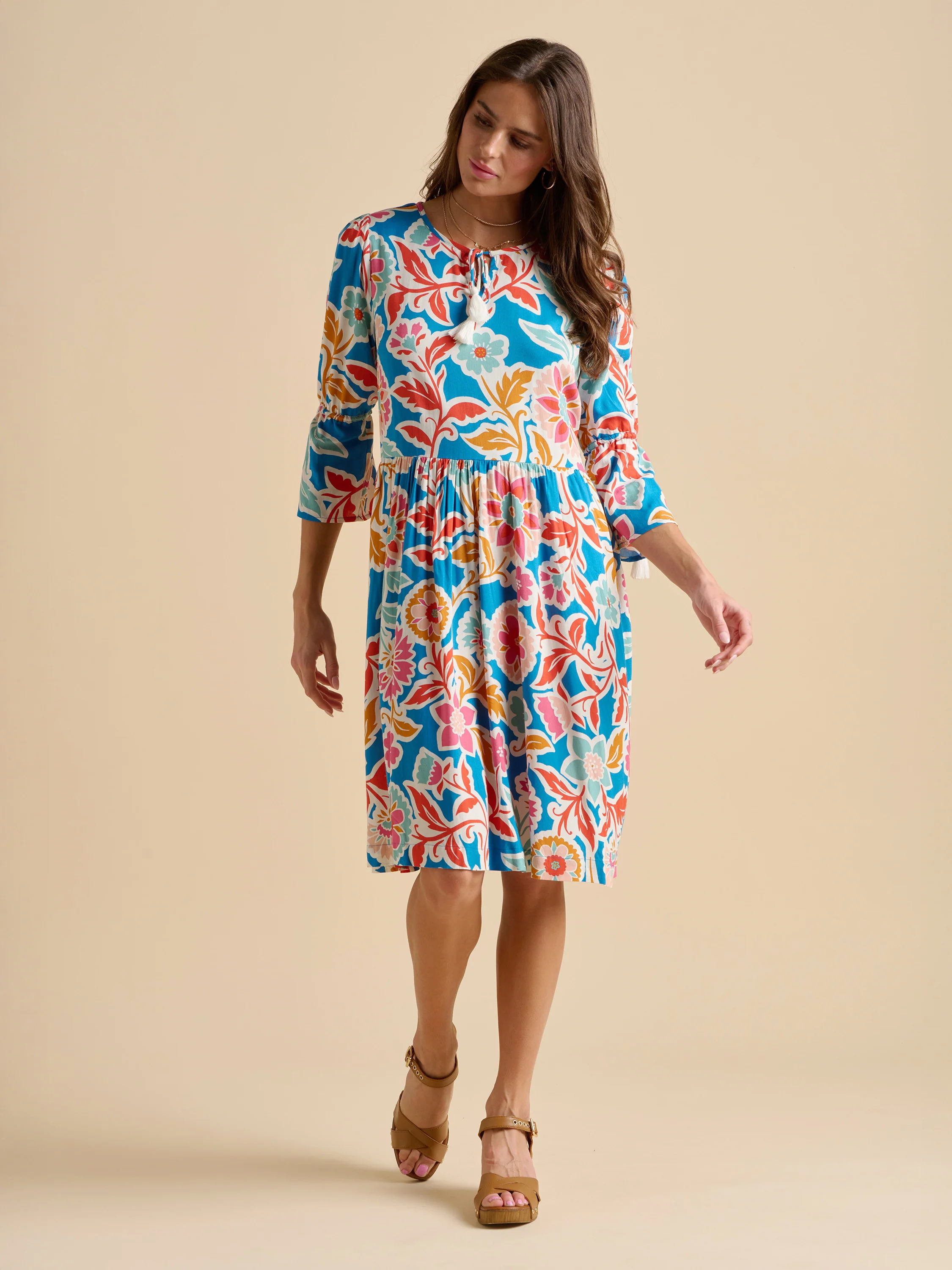 Full Bloom Knee Length Dress - Image 5