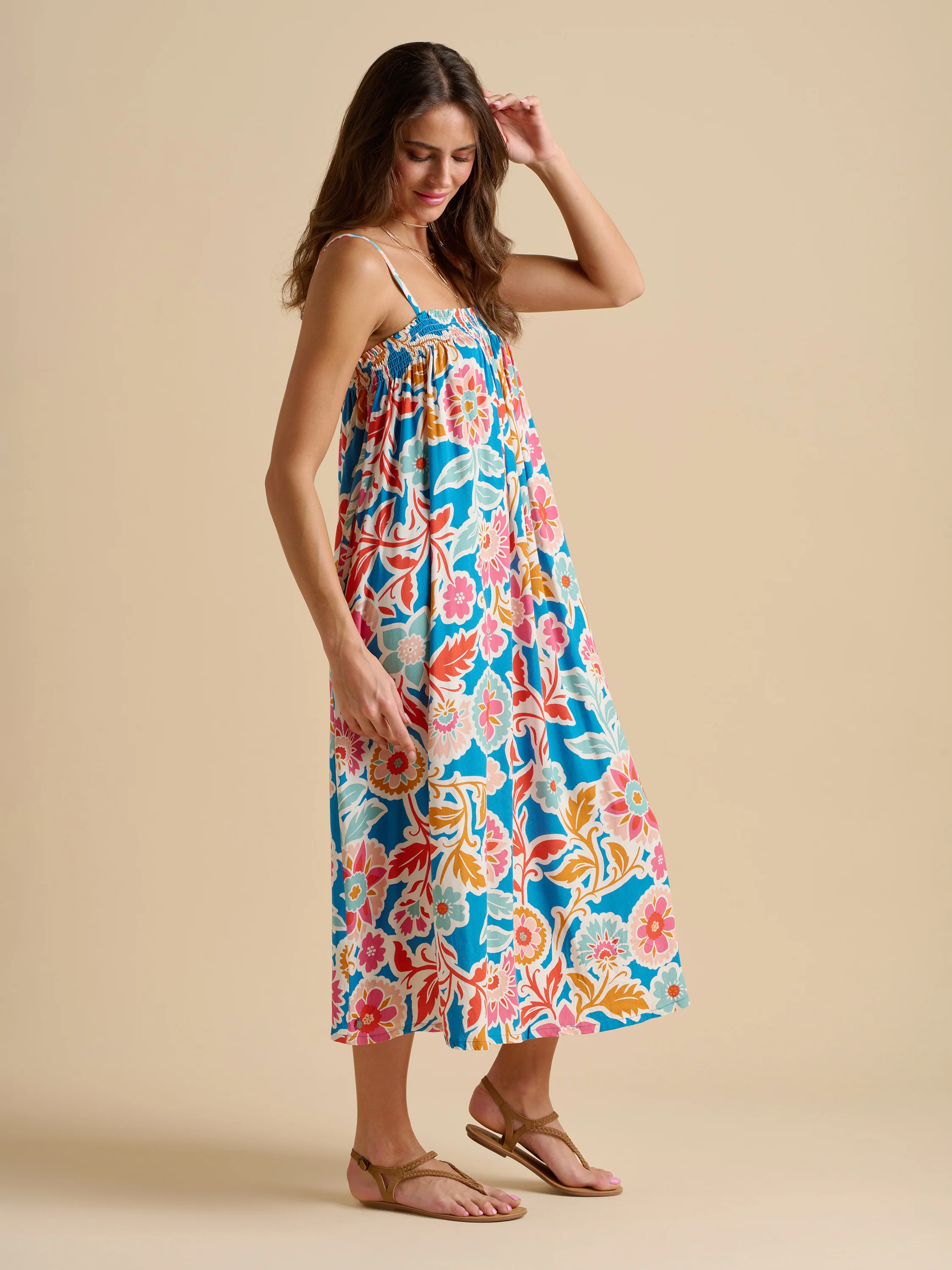 Full Bloom Midi Dress - Image 2