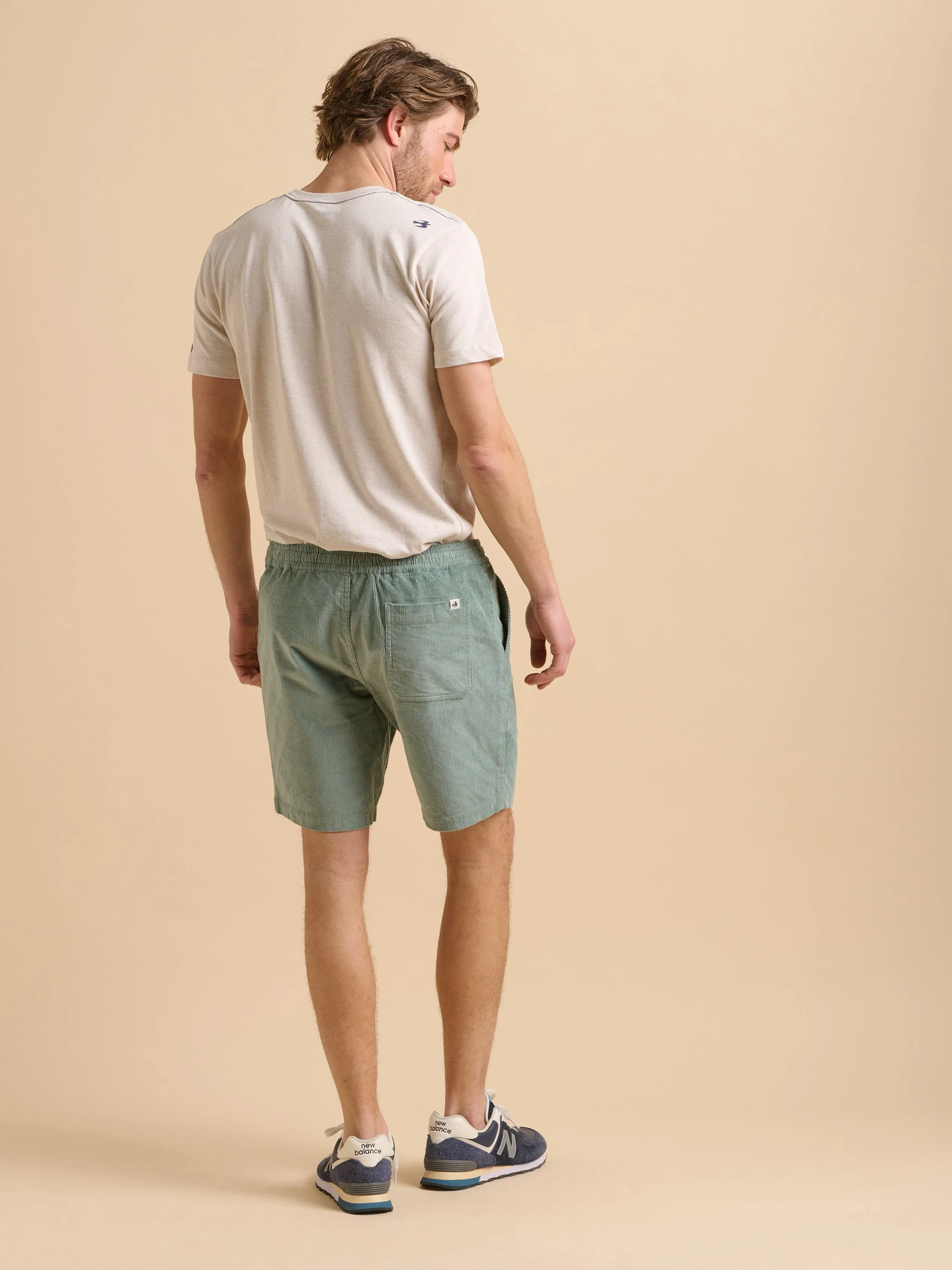 Green Cord Shorts - Image 2