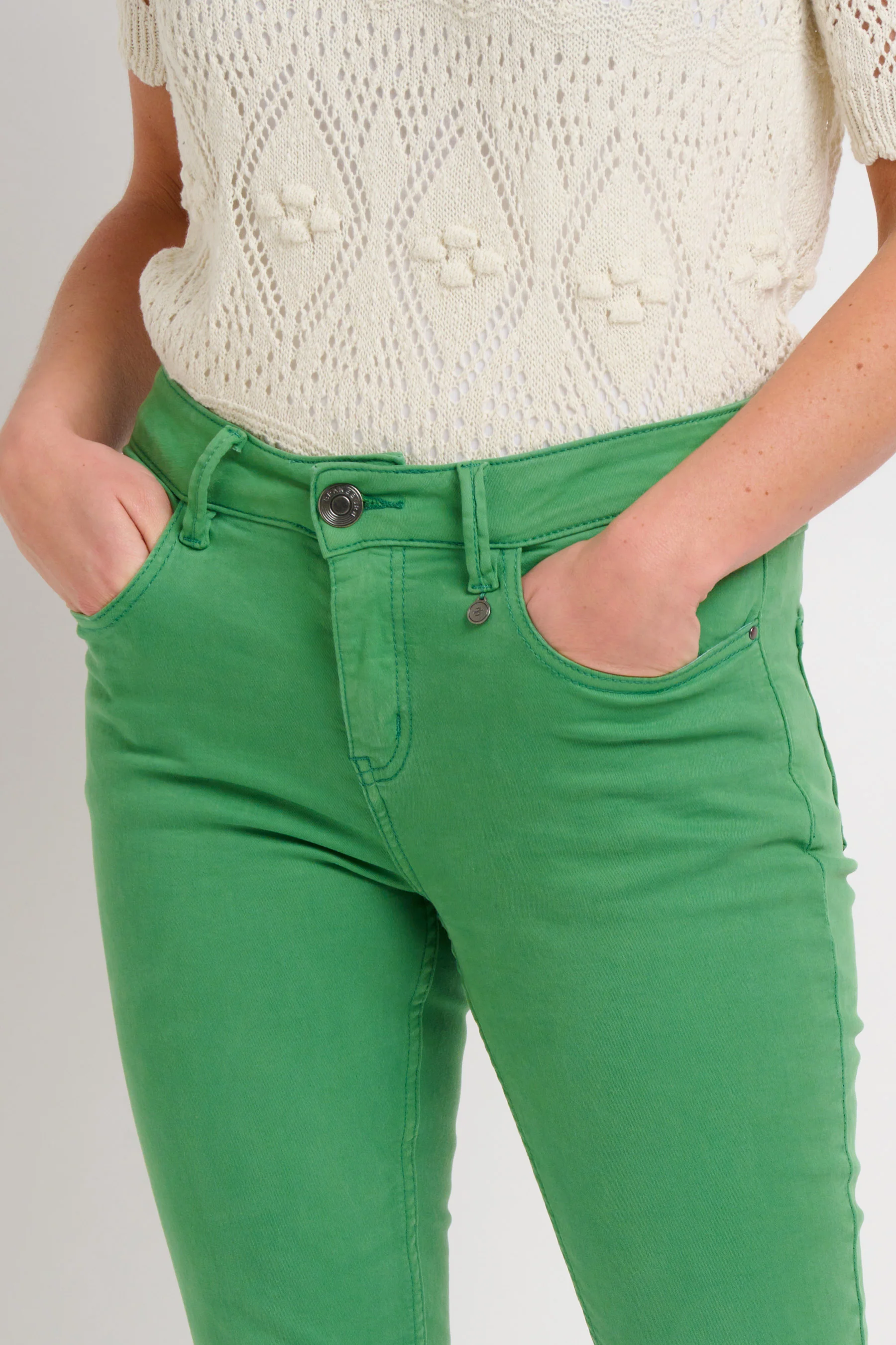 Green Dianthus Jeans - Image 4