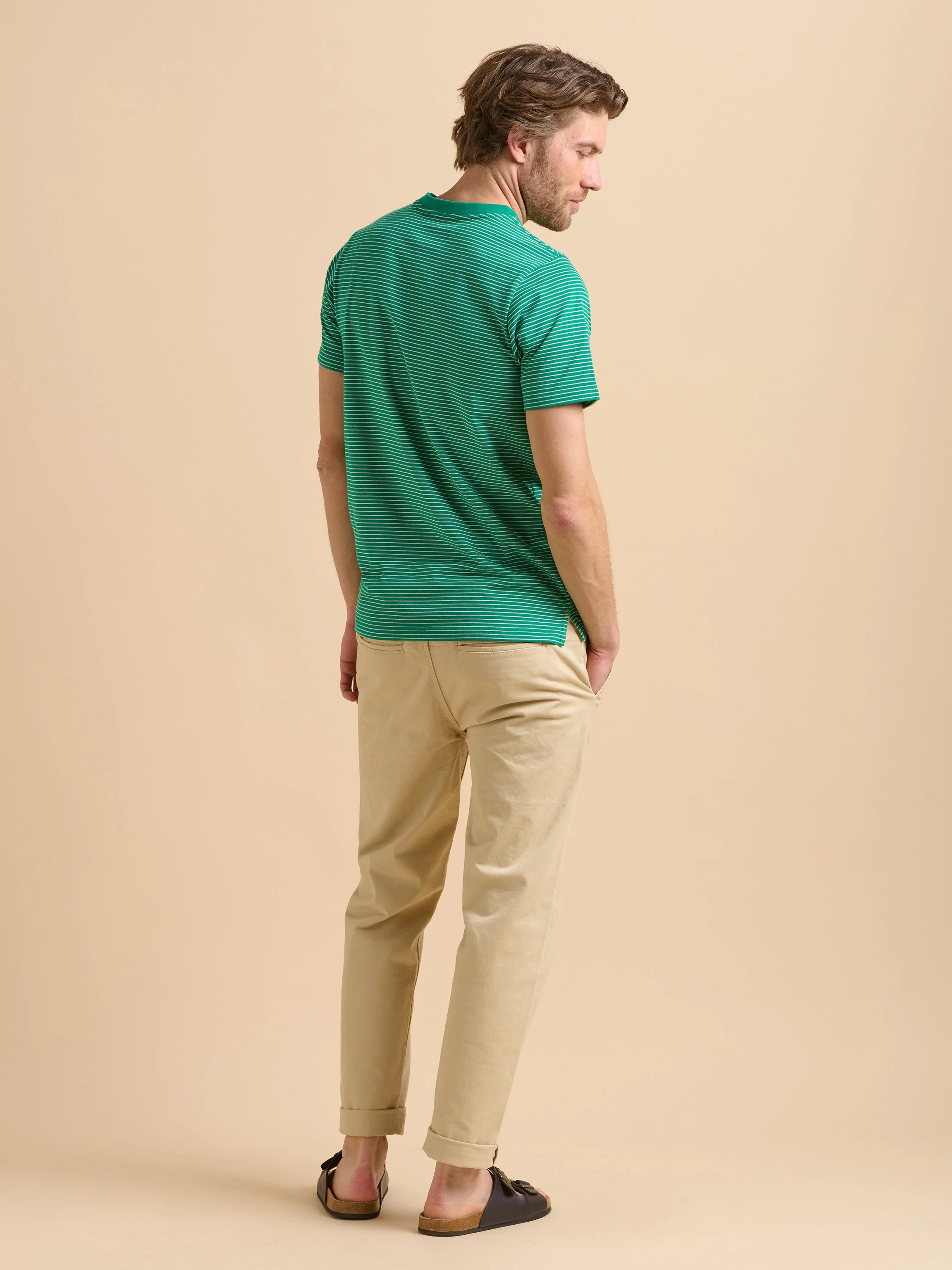 Green Stripe Tee - Image 3