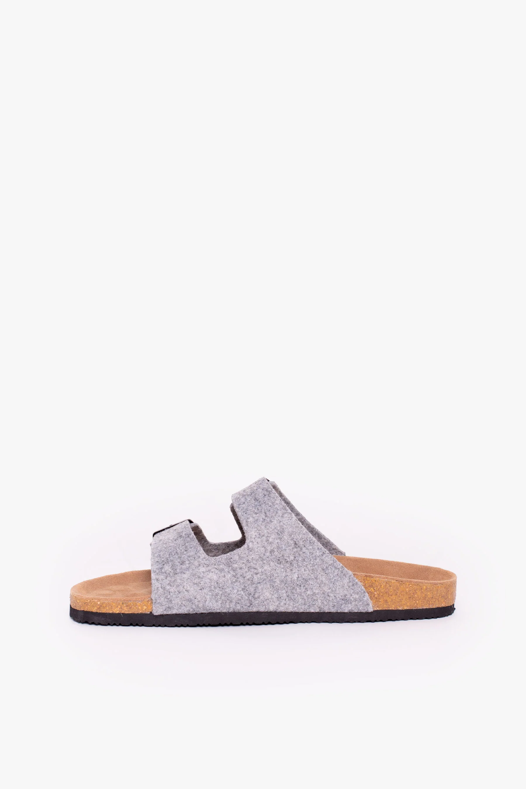 Grey Felt Sandals - Image 3