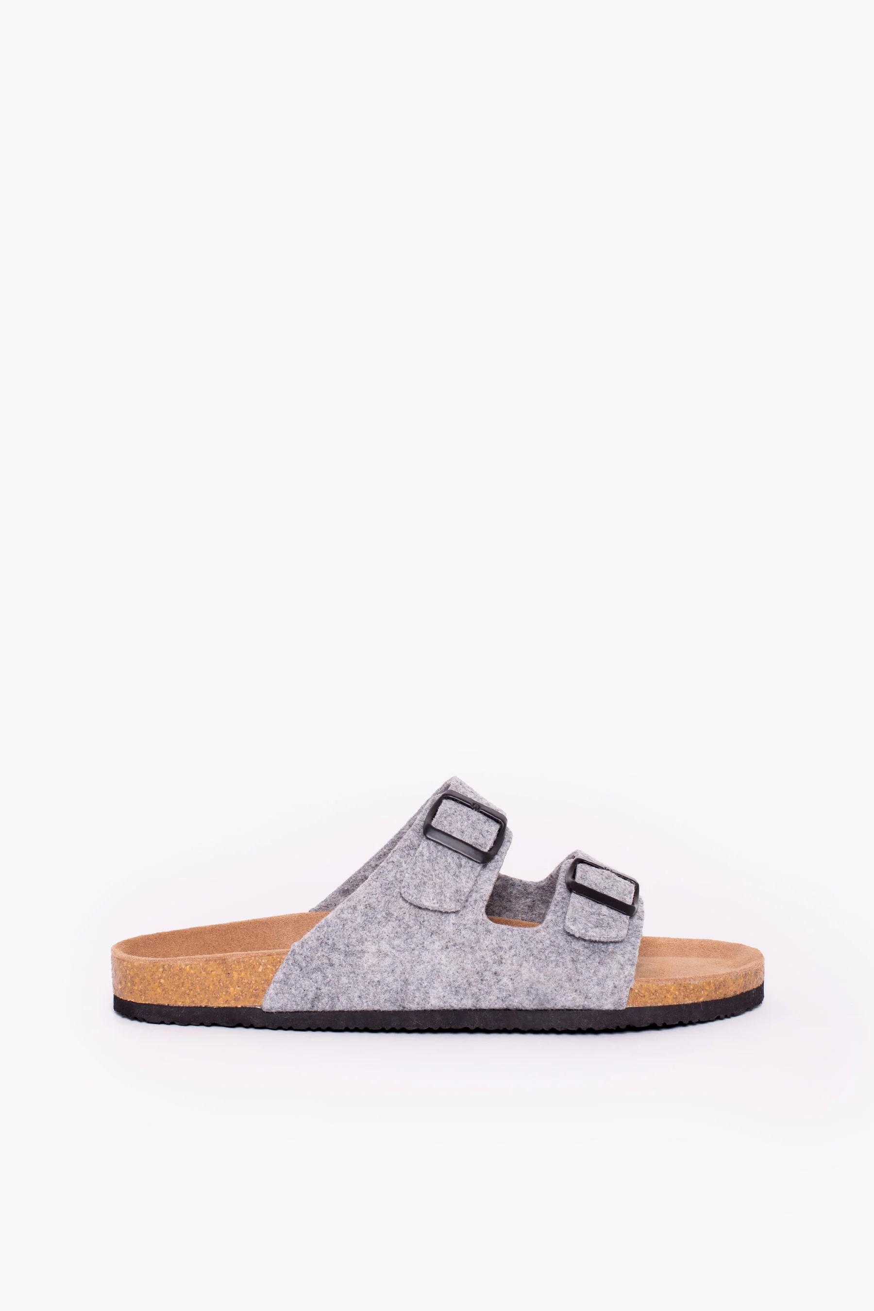 Grey Felt Sandals - Image 4