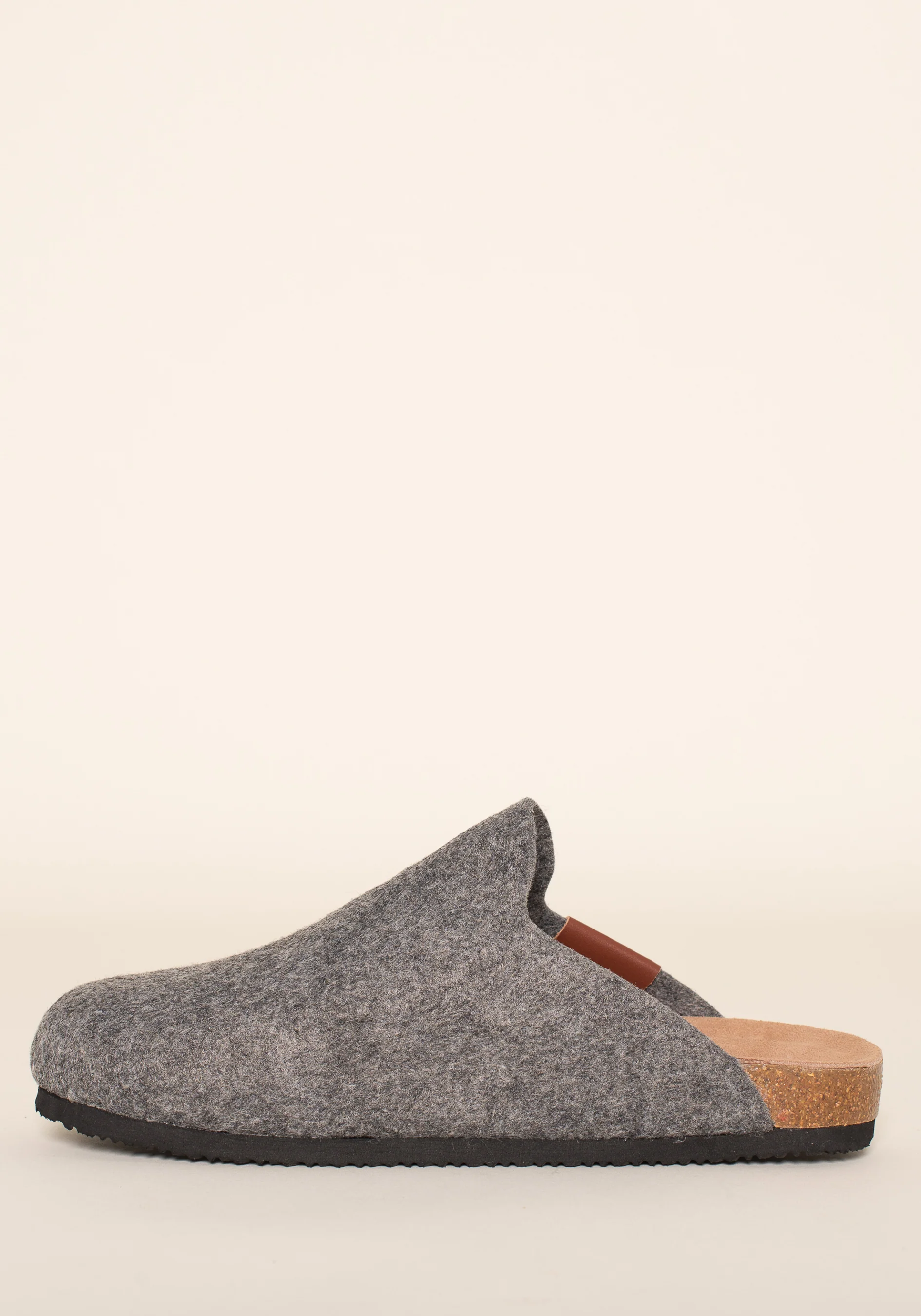 Grey Felt Slipper - Image 4