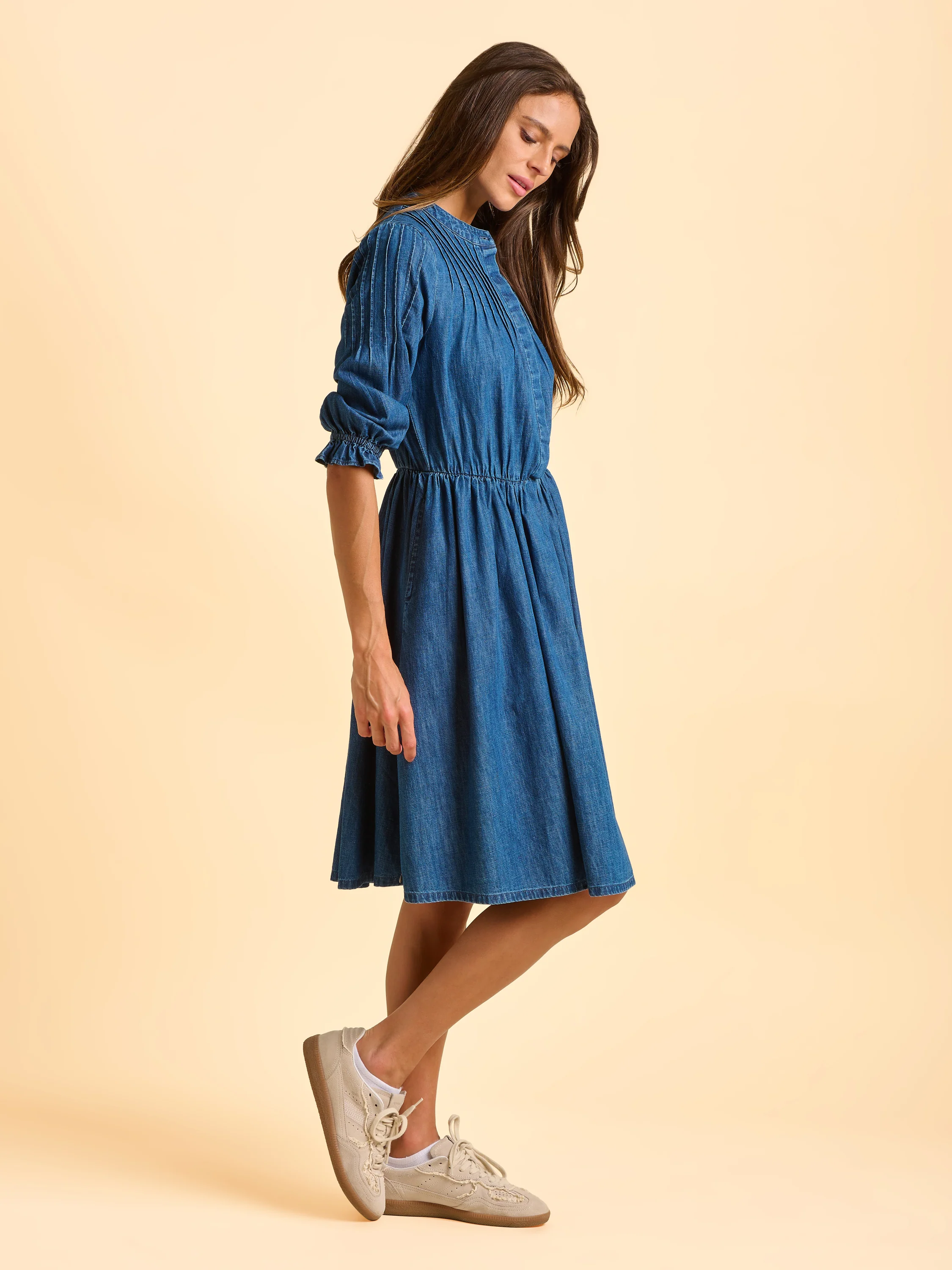 Icylyn Denim Dress - Image 3
