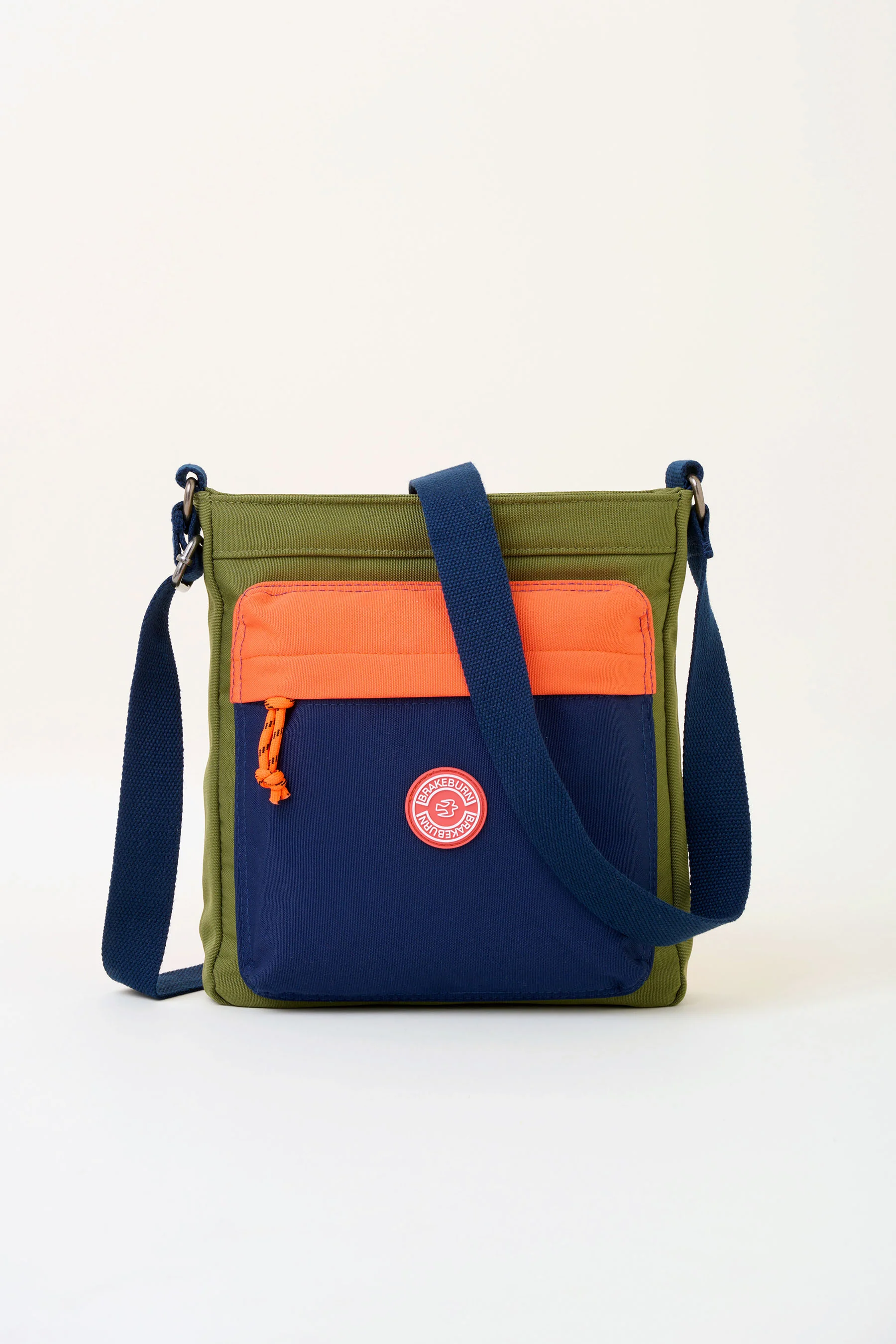 Khaki Large Cross Body Bag - Image 5