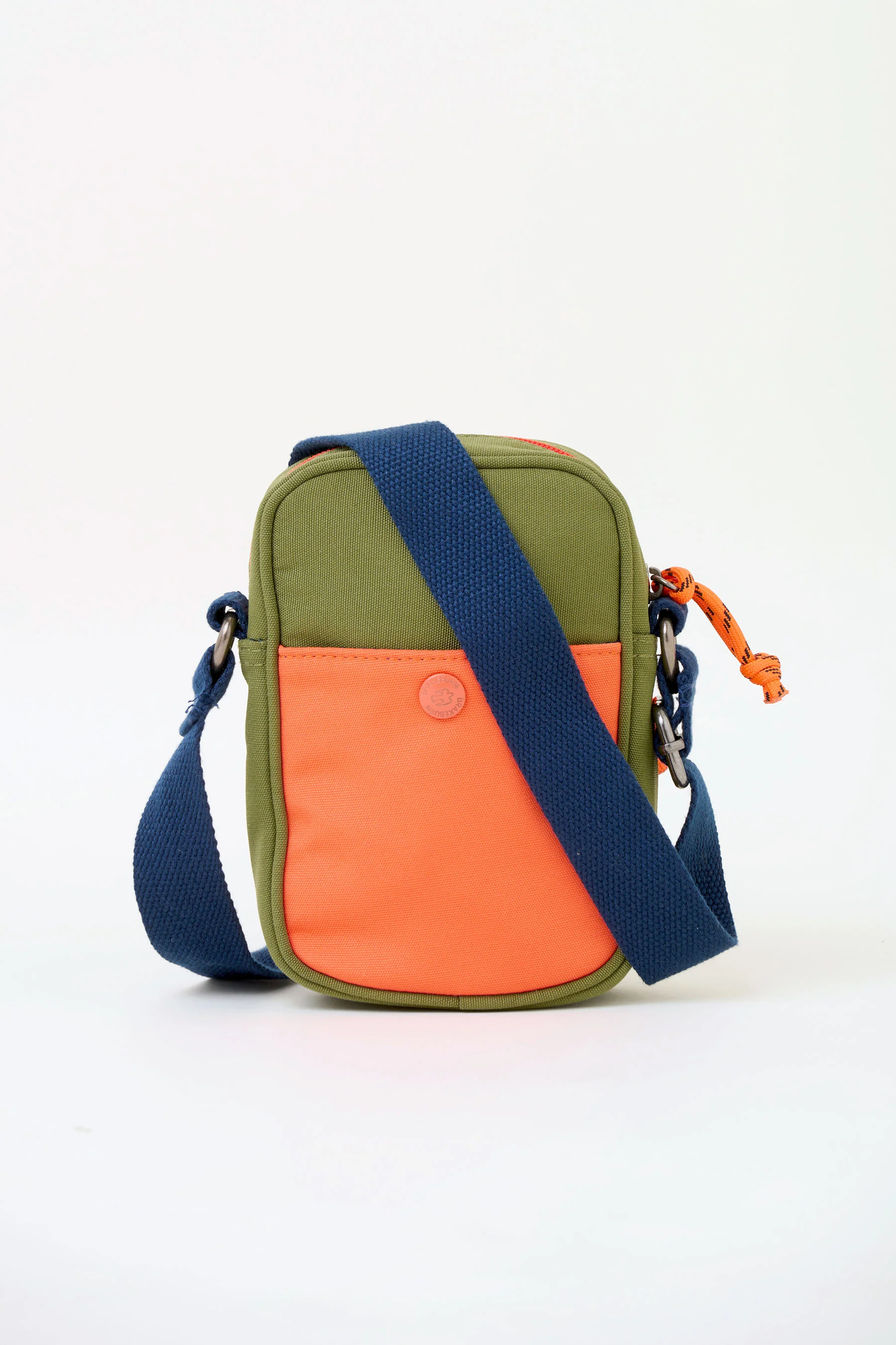 Khaki Small Pouch Cross Body Bag - Image 2